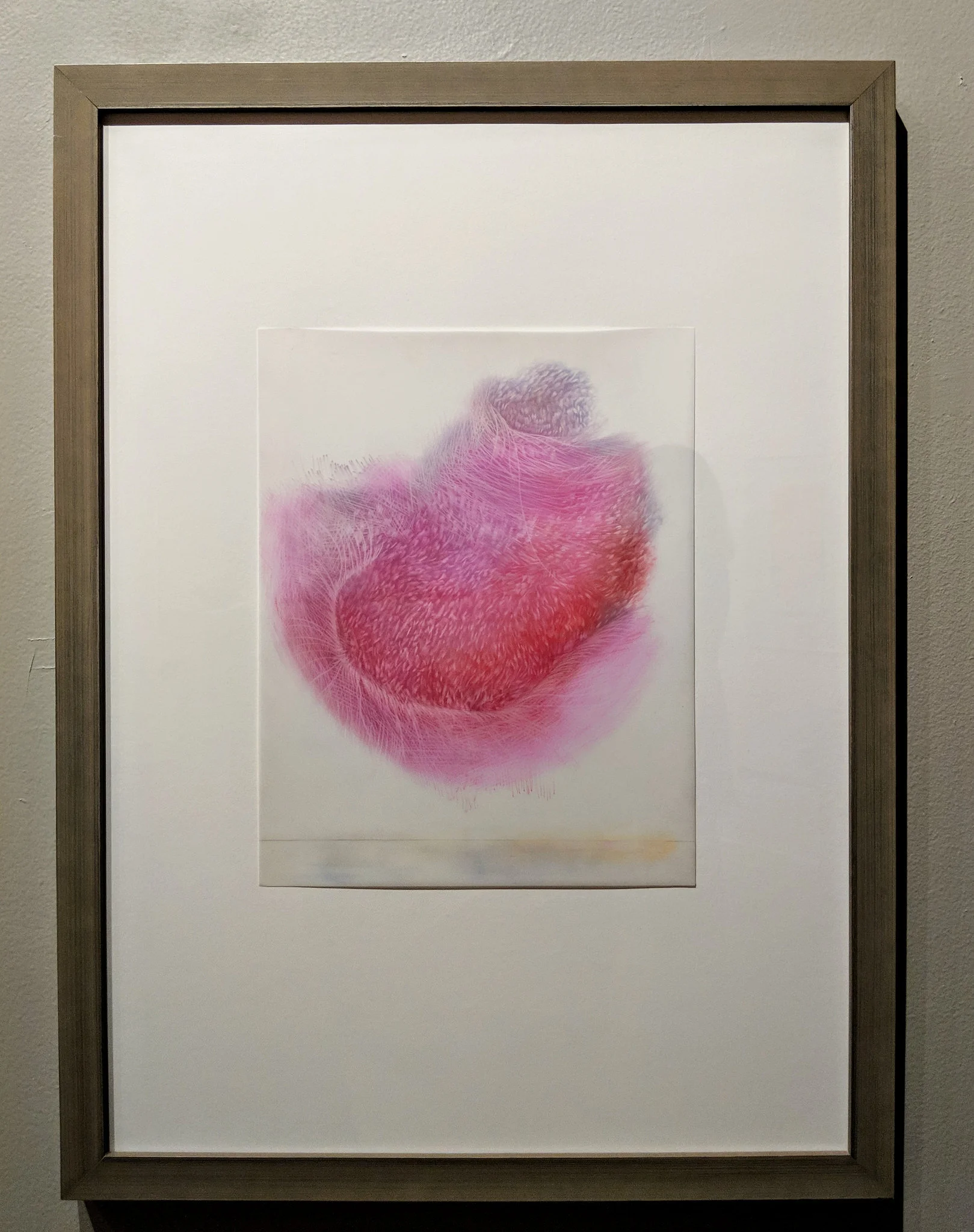 Observed and Recorded Permutation of the Holy Spirit XVI Medium graphite/pastel on duralar with wood frame Size 28 3/8 x 20 7/8 in. Price $800