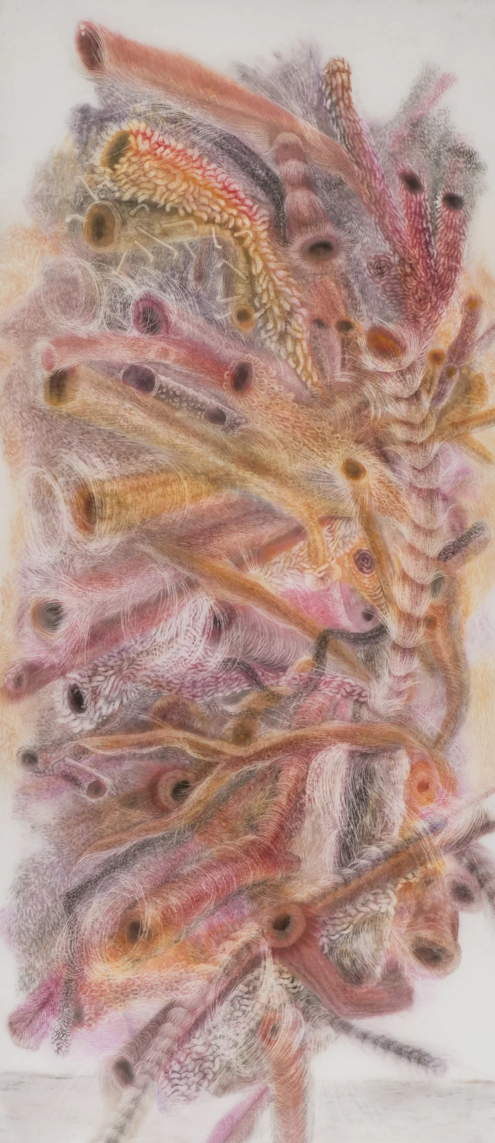 Observed and Recorded Permutation of the Holy Spirit XI Medium graphite/pastel on duralar Size 36 x 81in. Price $4,000