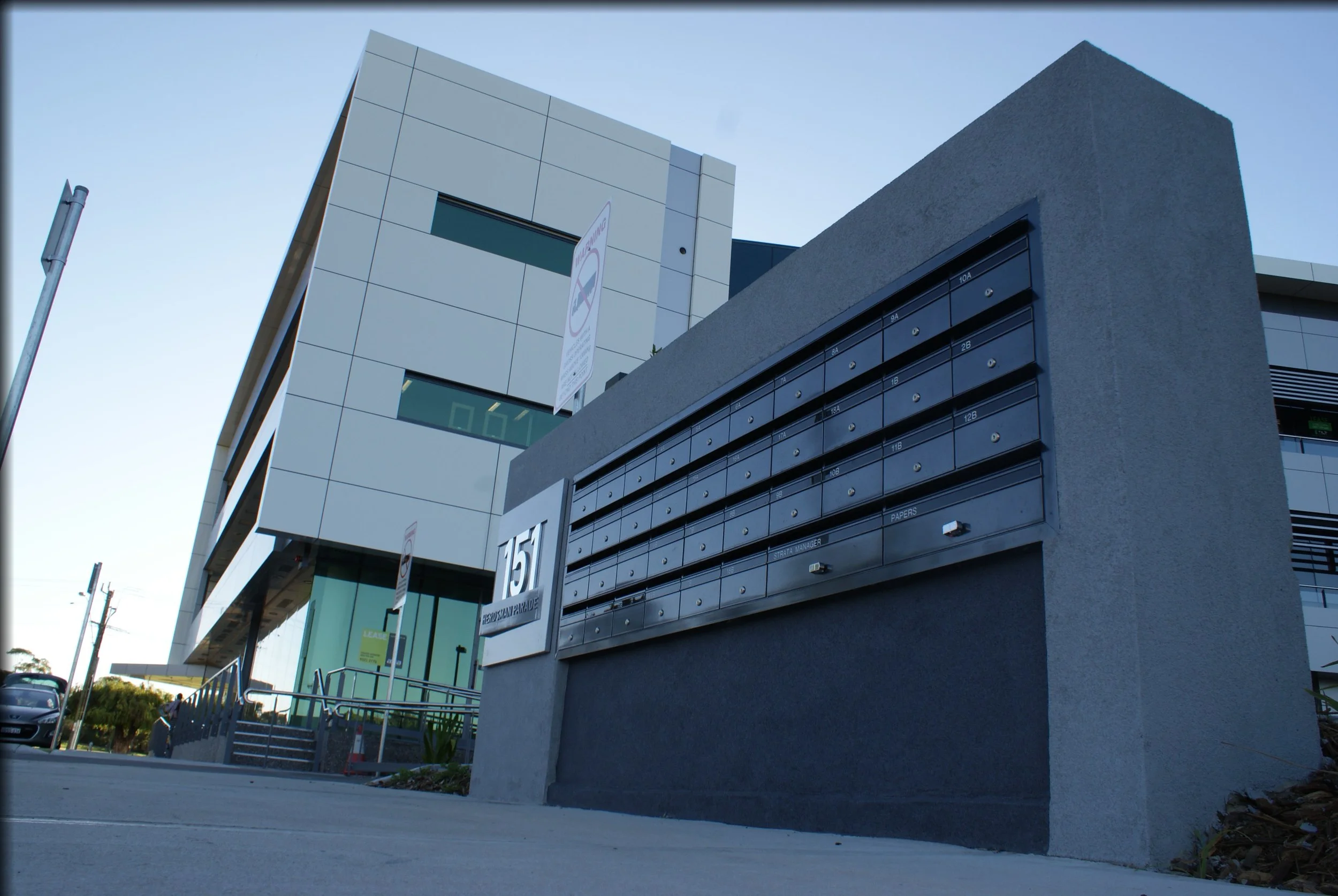 Mailsafe Mailboxes including double width boxes