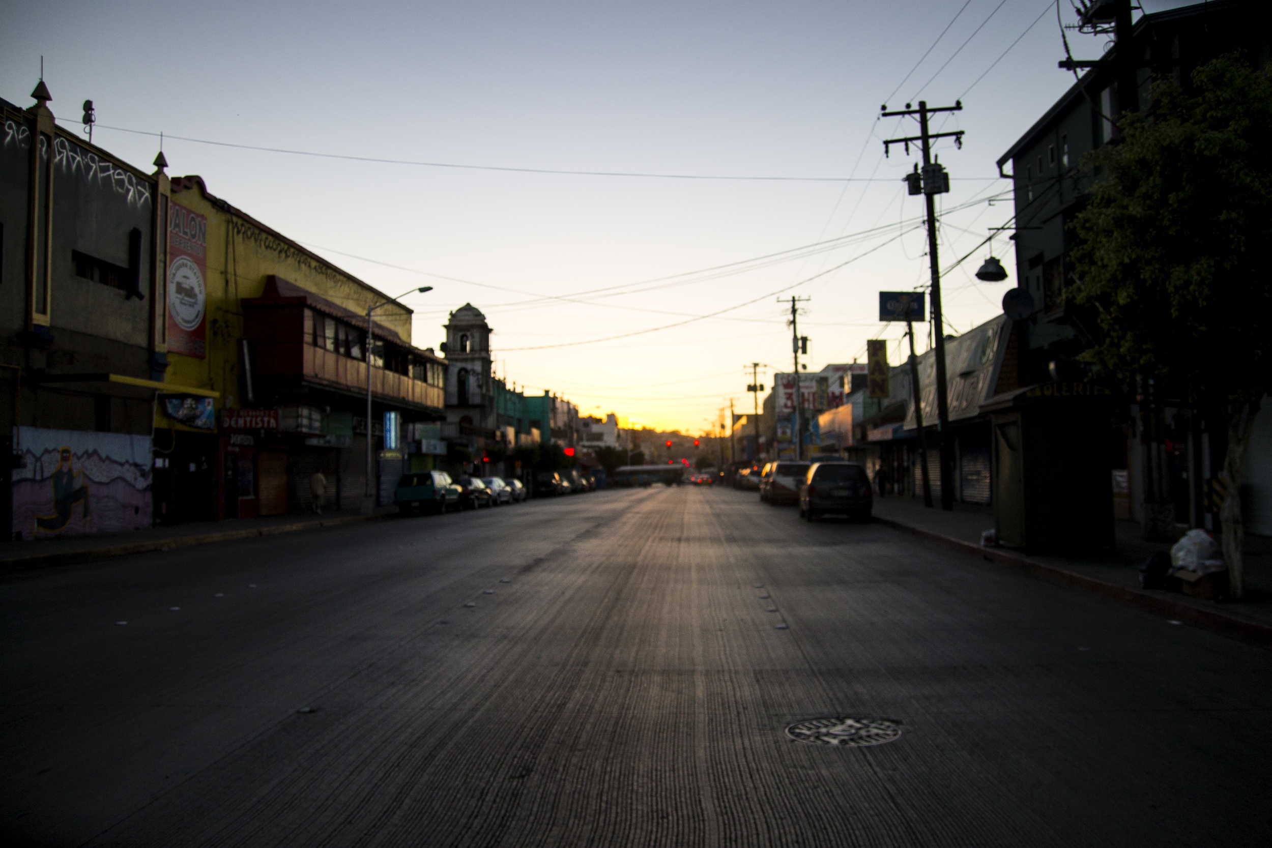  A street in Tijuana​ 