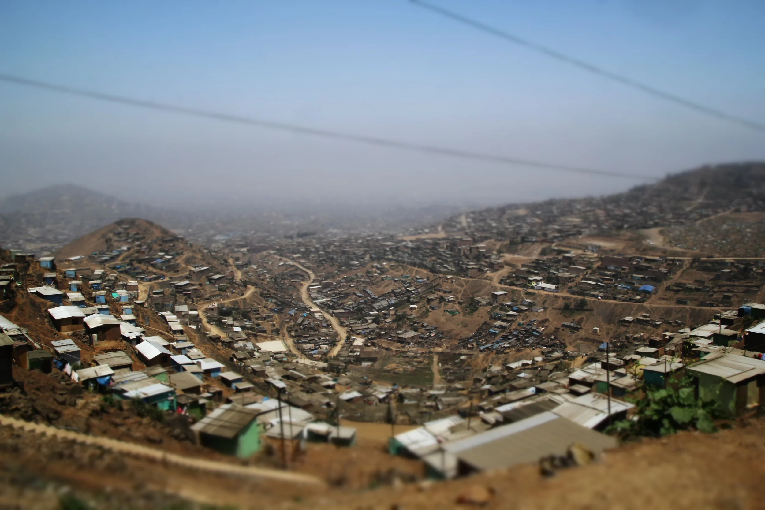 Pamplona Alta, Lima, Peru. I spent a lot of time here through my internship at an NGO.