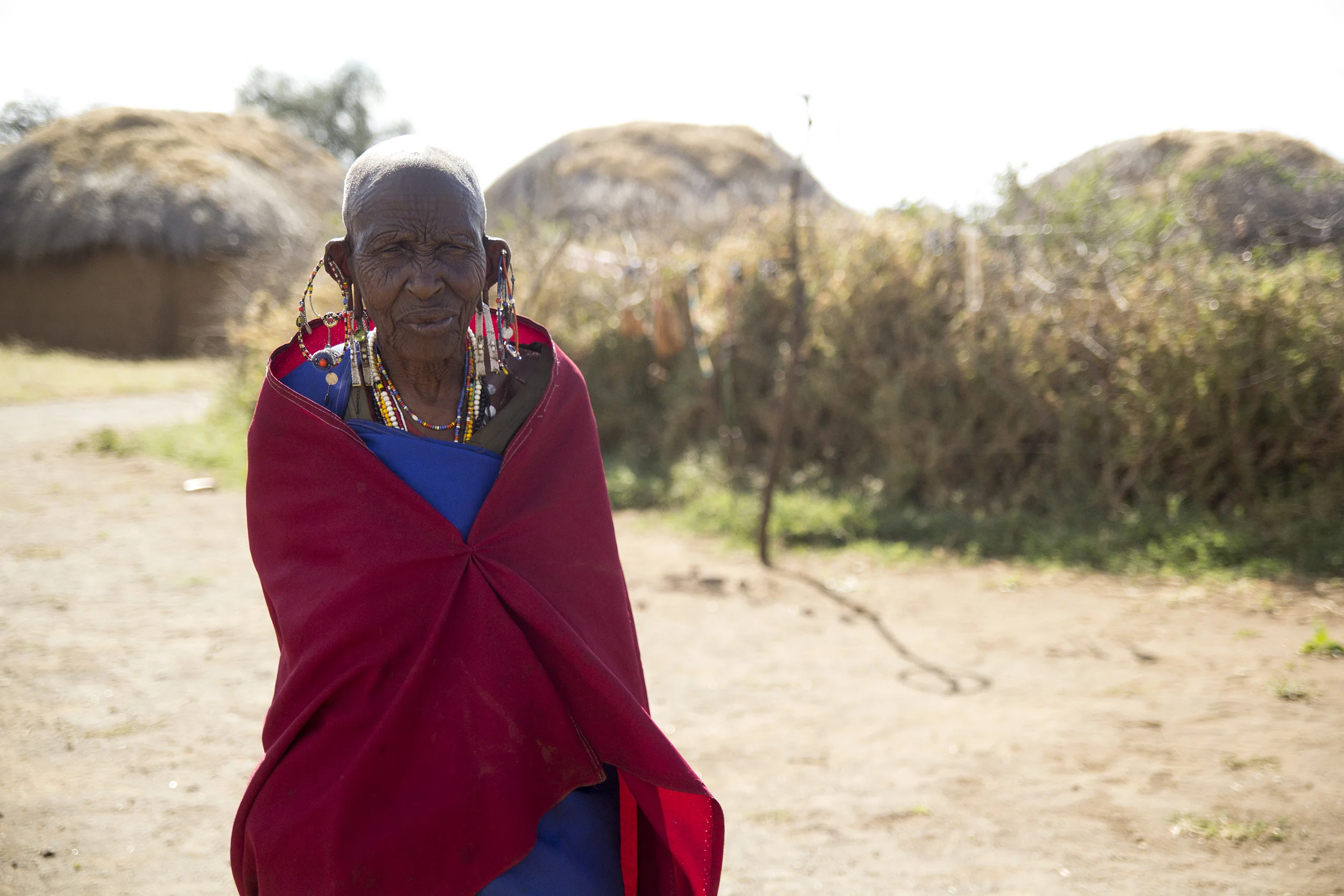 This wonderful woman's name is Koko (which means Grandma in Maasai). She made us the most delicious tea I've ever had in my life. 