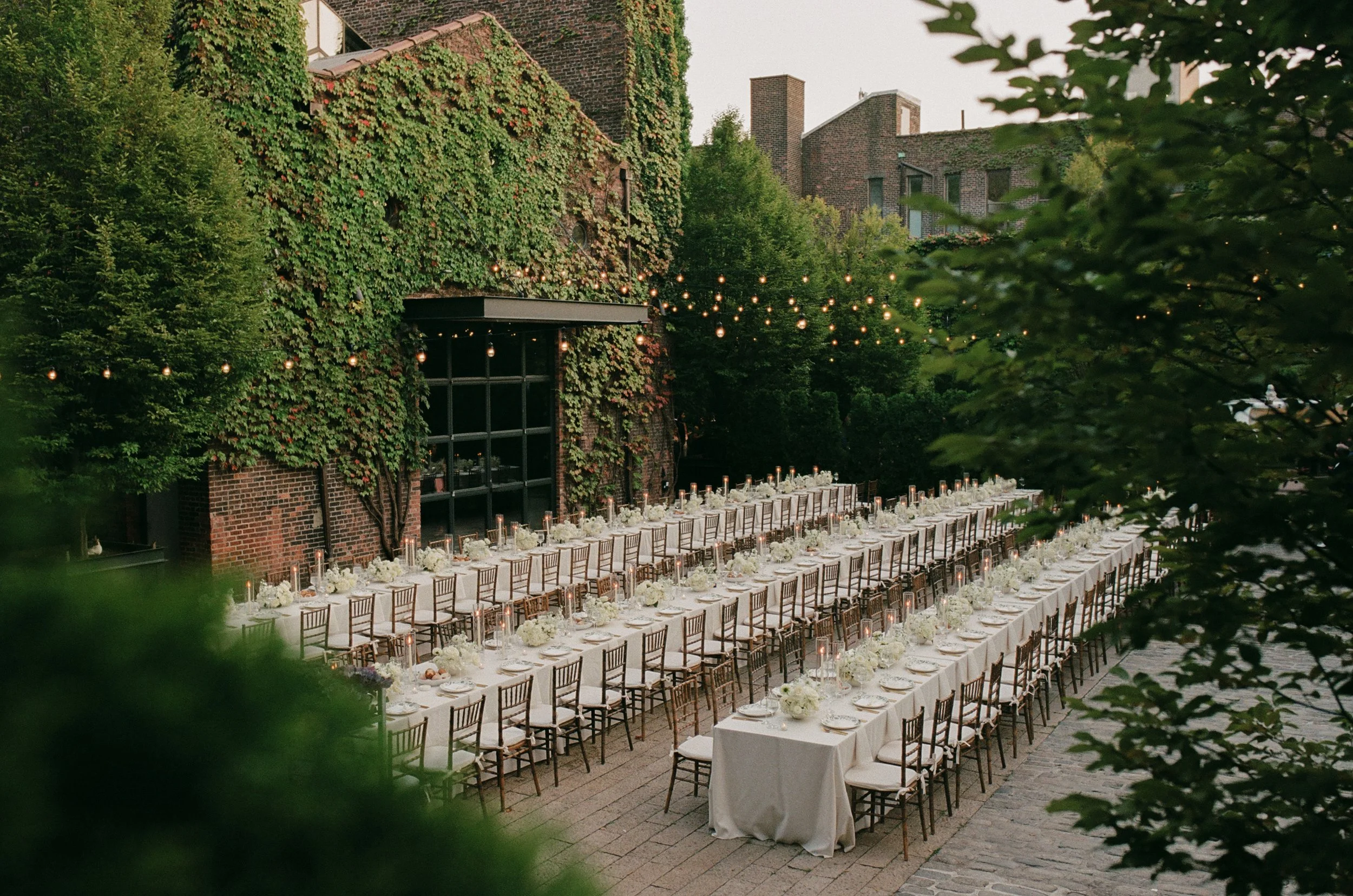 wedding taking place at The Foundry, NYC