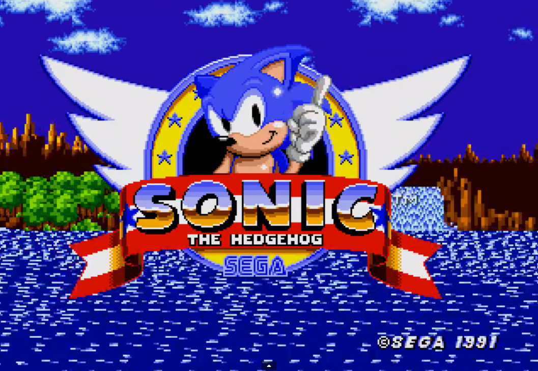 Sonic the Hedgehog Megadrive Genesis