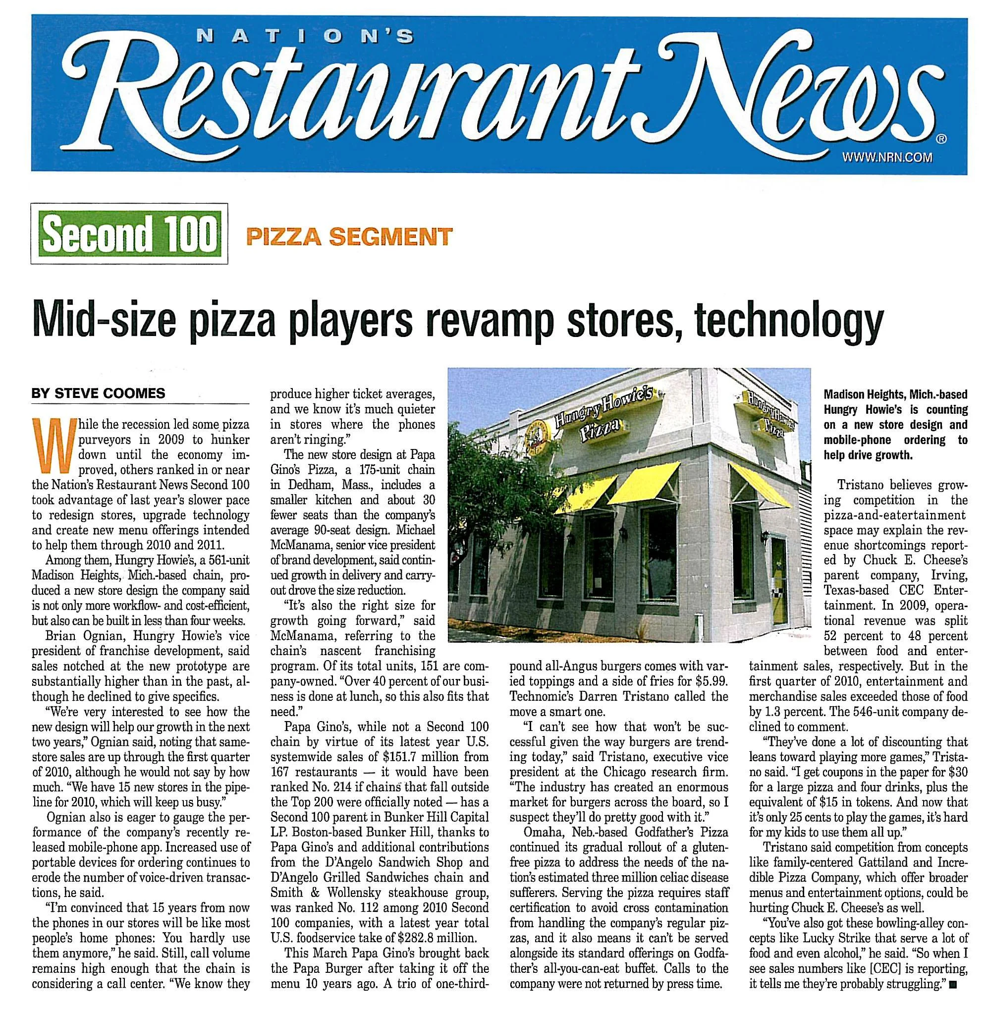 Nation's Restaurant News (July 28, 2010).JPG