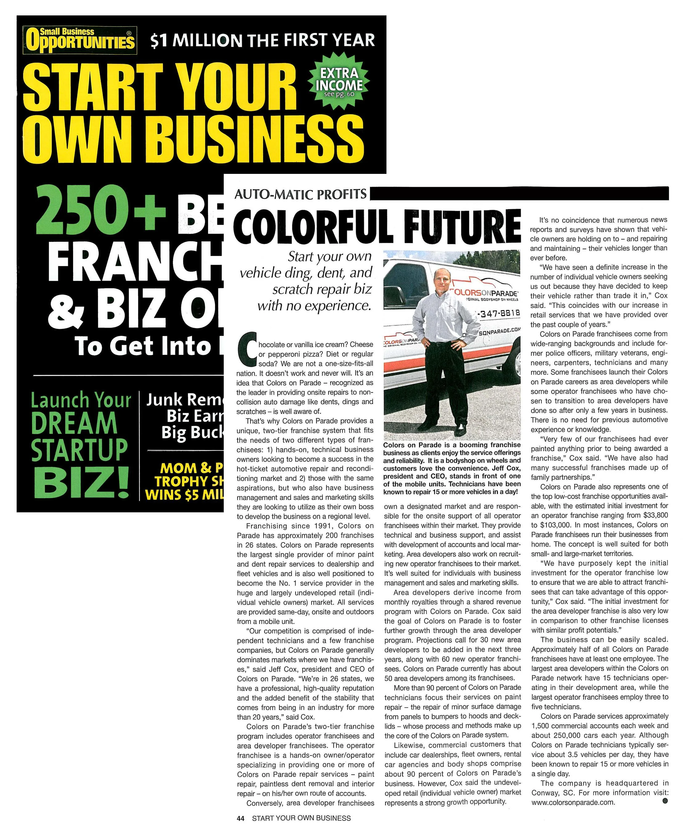 Small Business Opportunities (Summer 2012).JPG