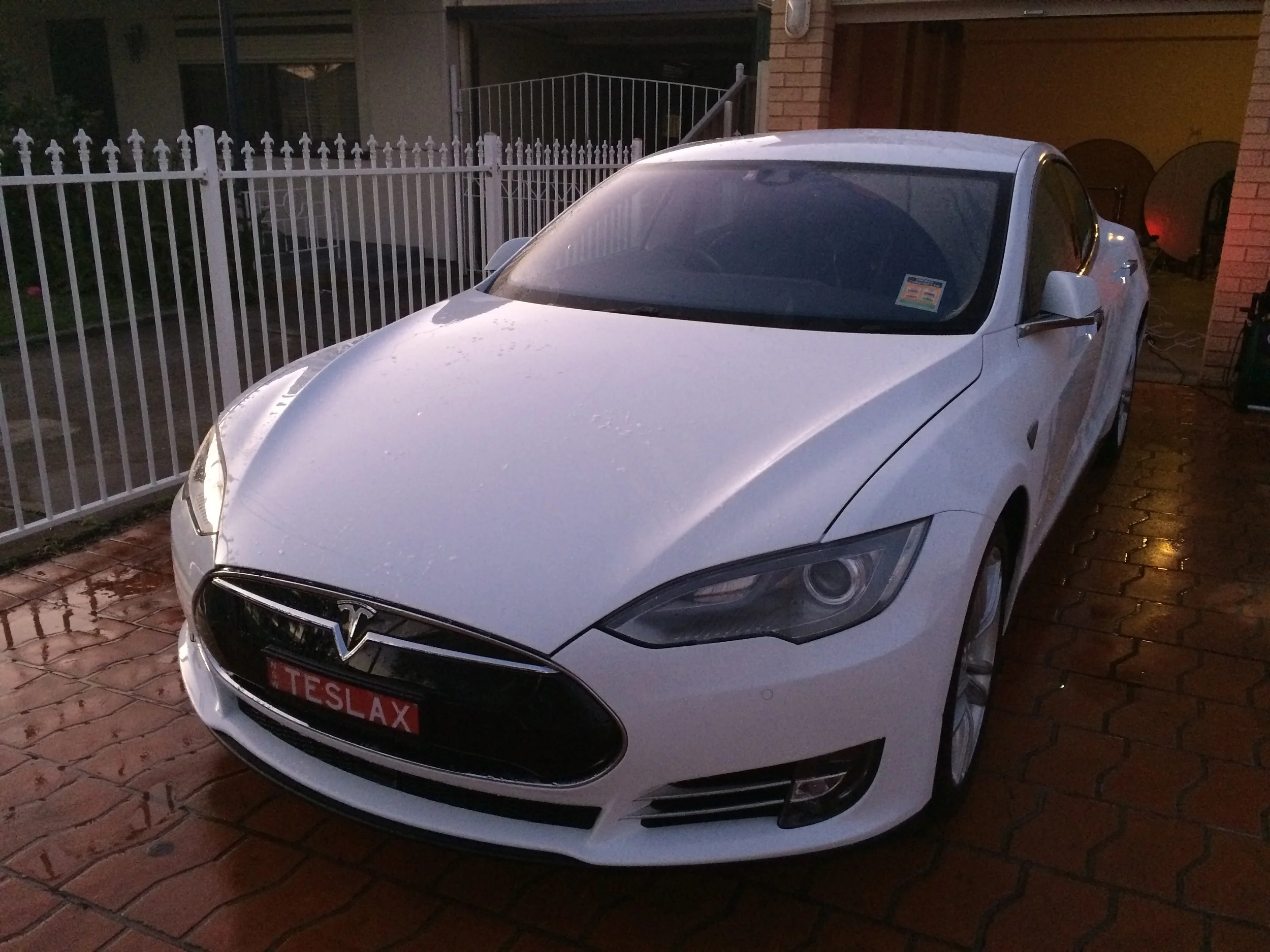 Test Driving the Tesla Model S