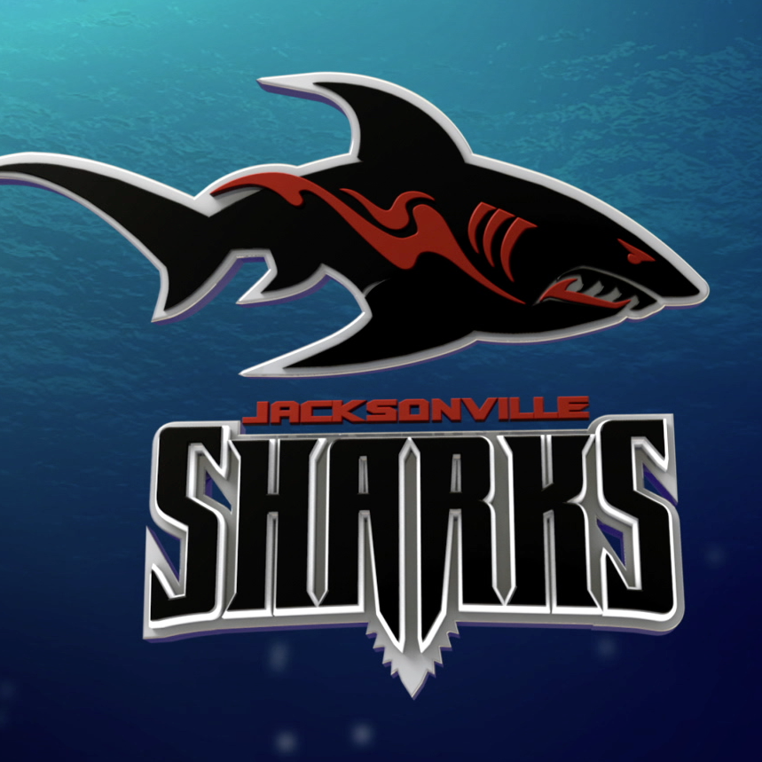 Jacksonville Sharks Logo Open