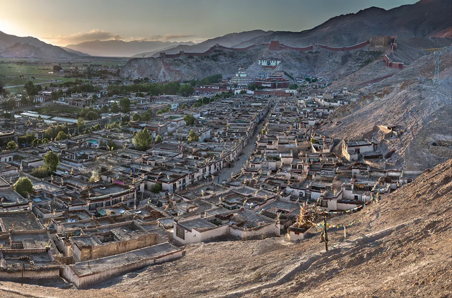 Old City of Gyantse, Sunset - 2010​VIEW FULLSCREEN