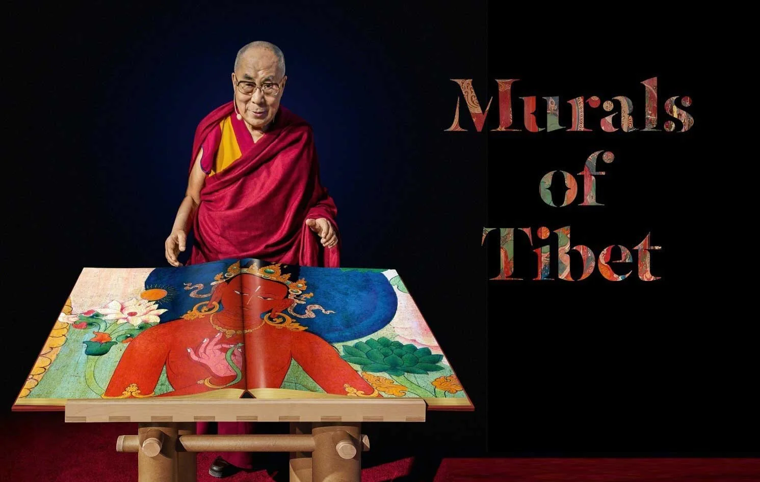 Panogs Co-founder 2010 work on Murals of Tibet