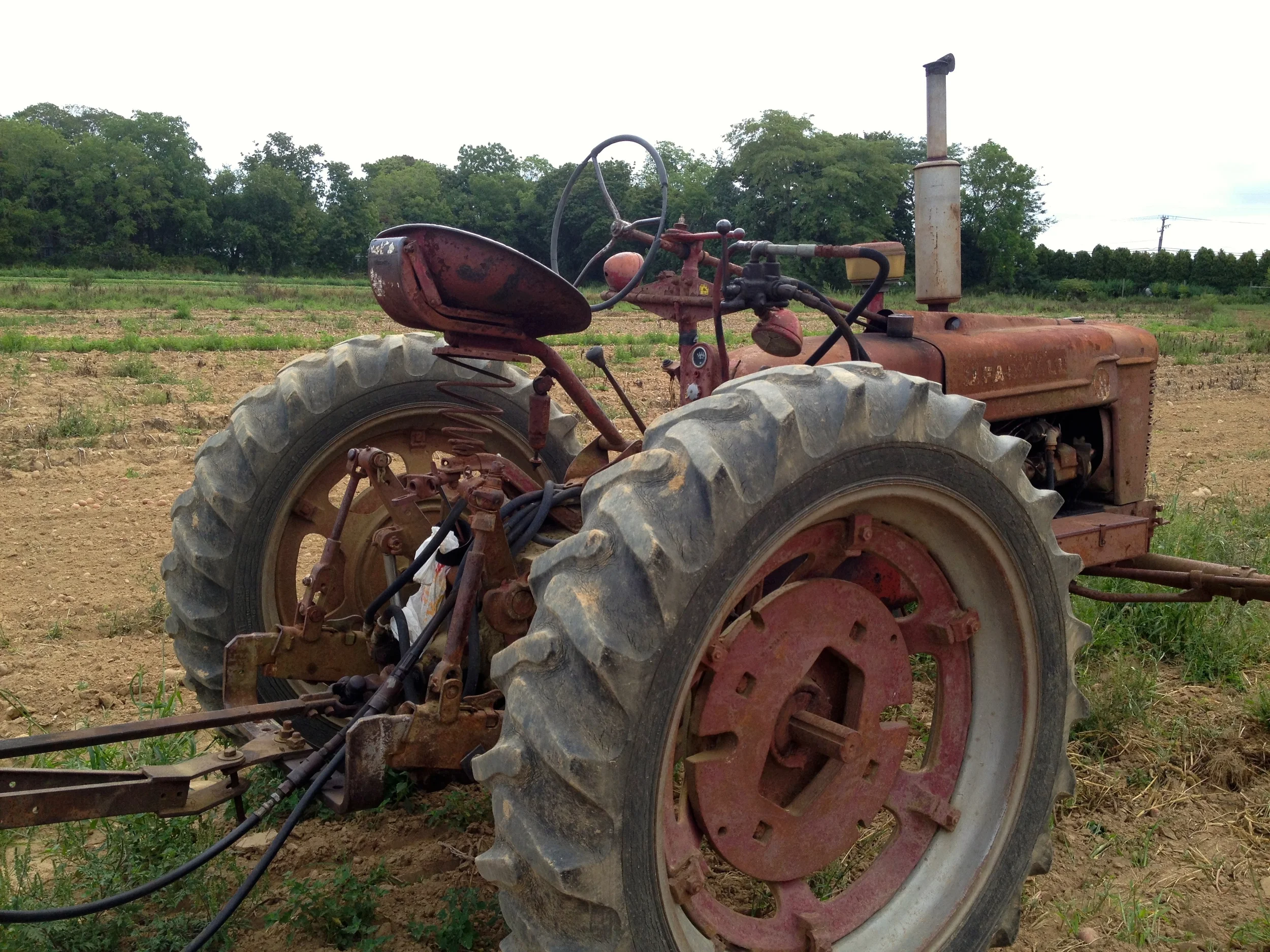 George Hirsch Lifestle Seps tractor.JPG