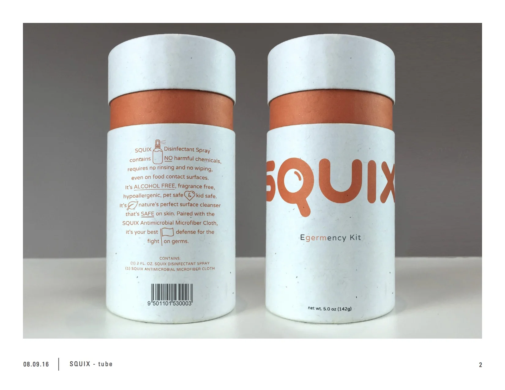  CLOSE-UP OF THE "EGERMENCY KIT." 