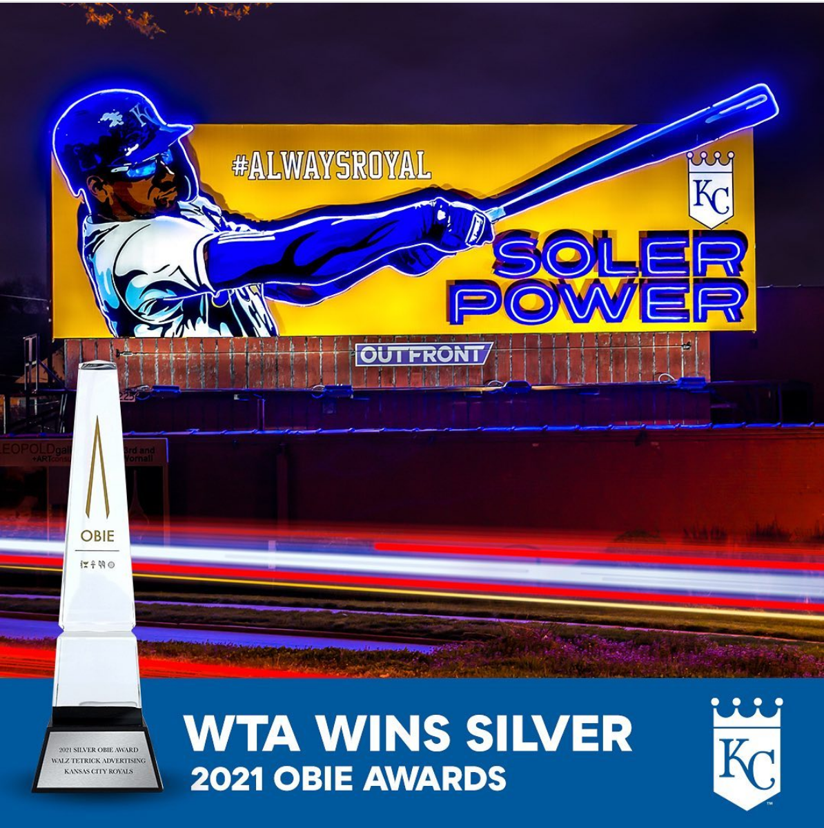 "Jorge Soler Power" Neon Tubing Billboard