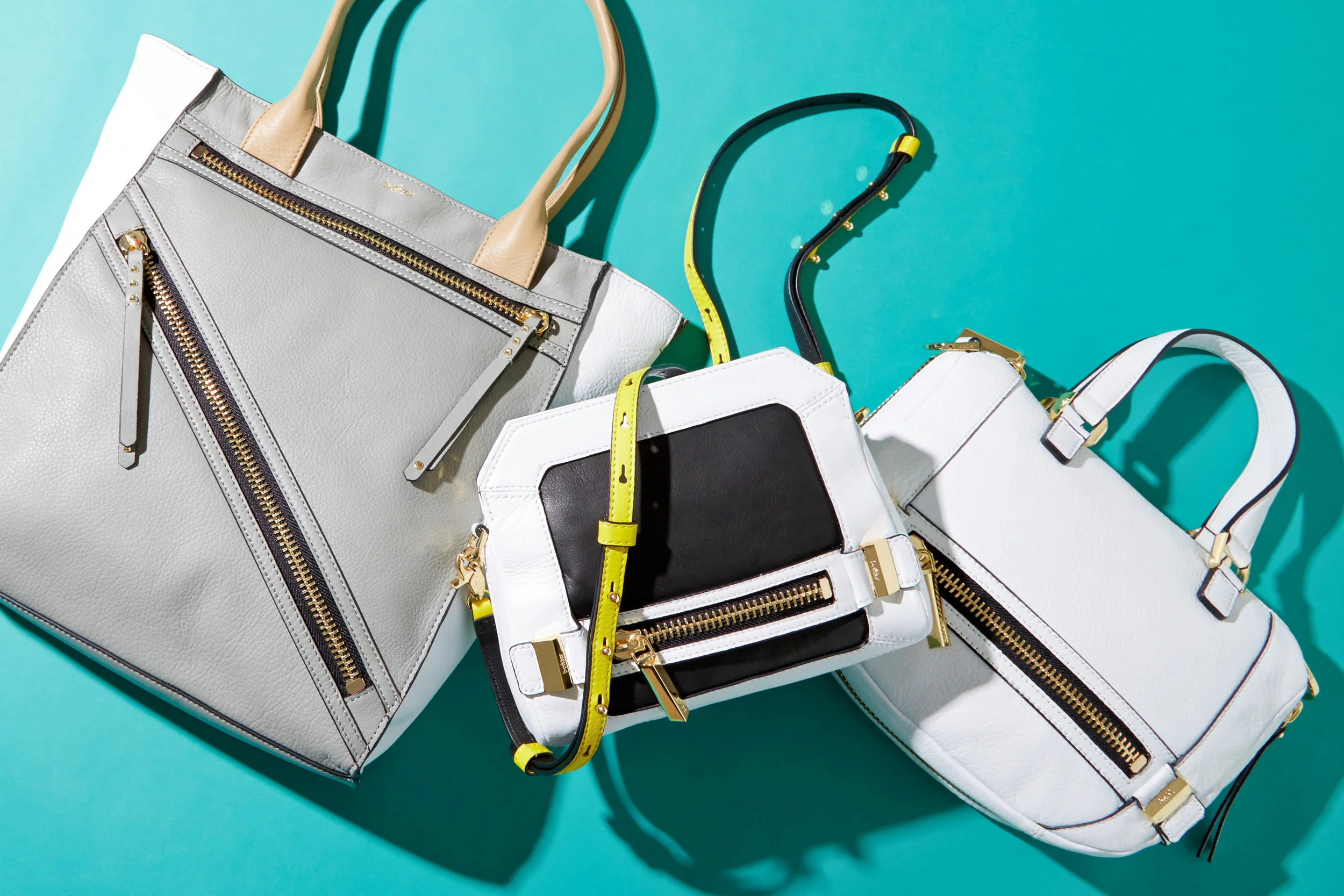Purse, Hand Bags, Grey, White, Black