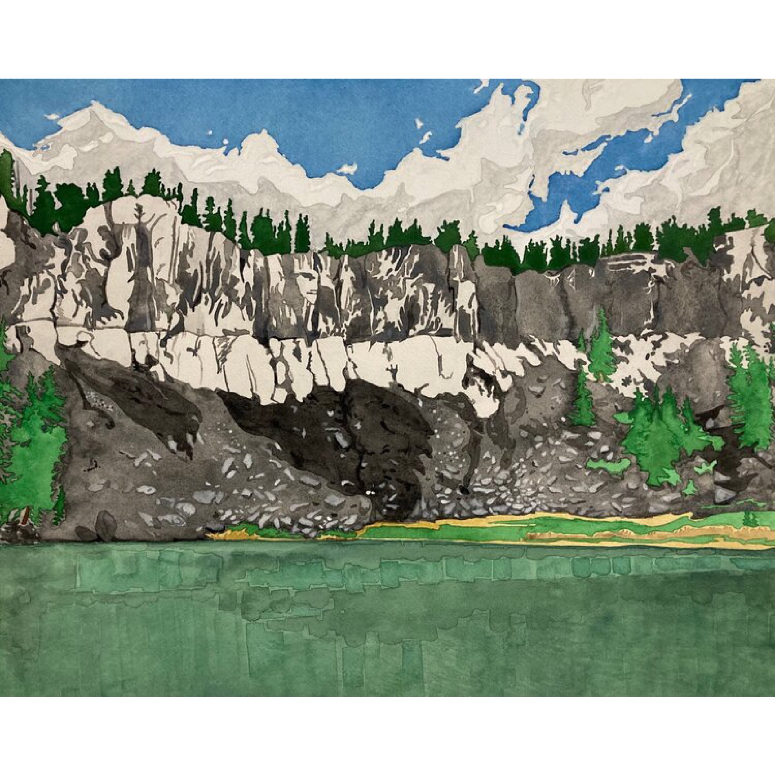 White Pine / 16"x20" / $800