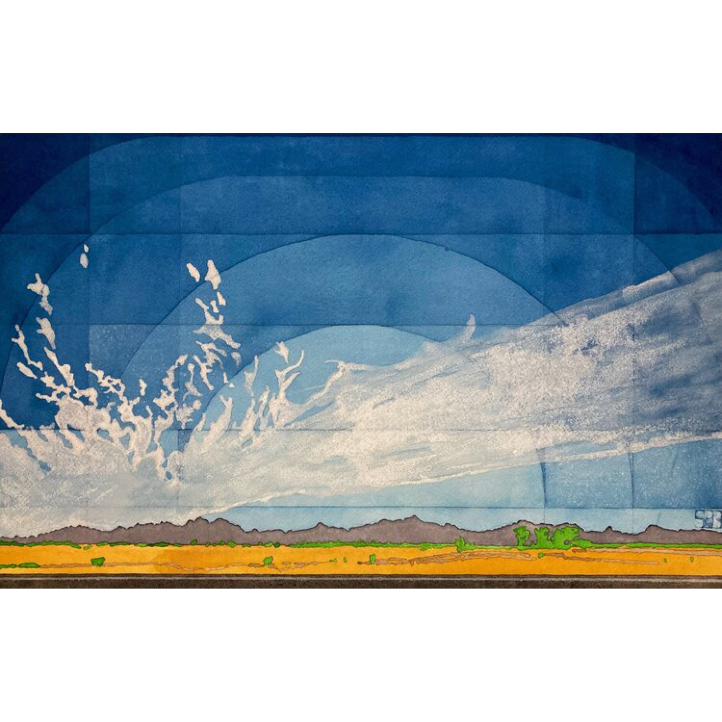 Road Trip / 13"x19" / $400