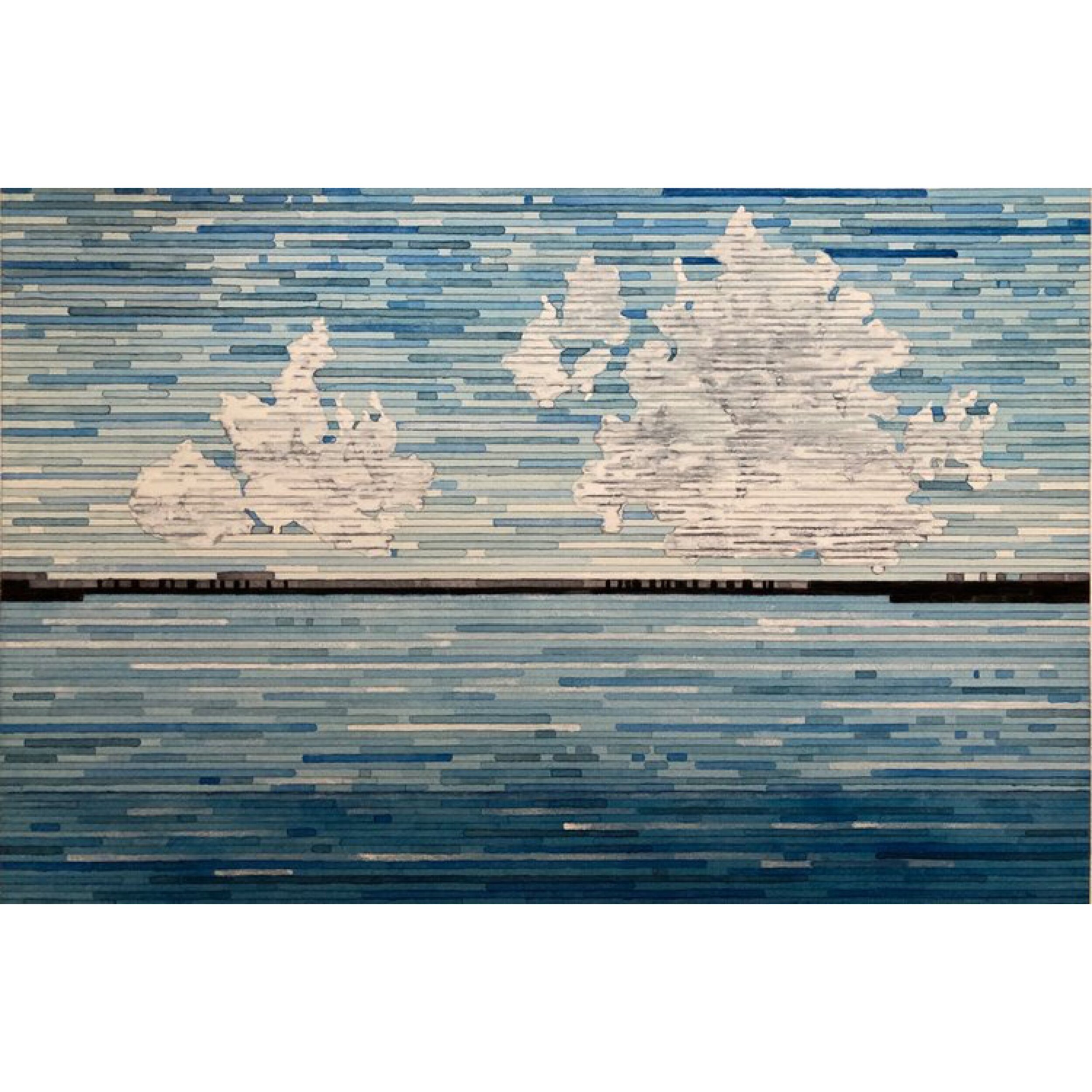 Island / 12"x18" / $400