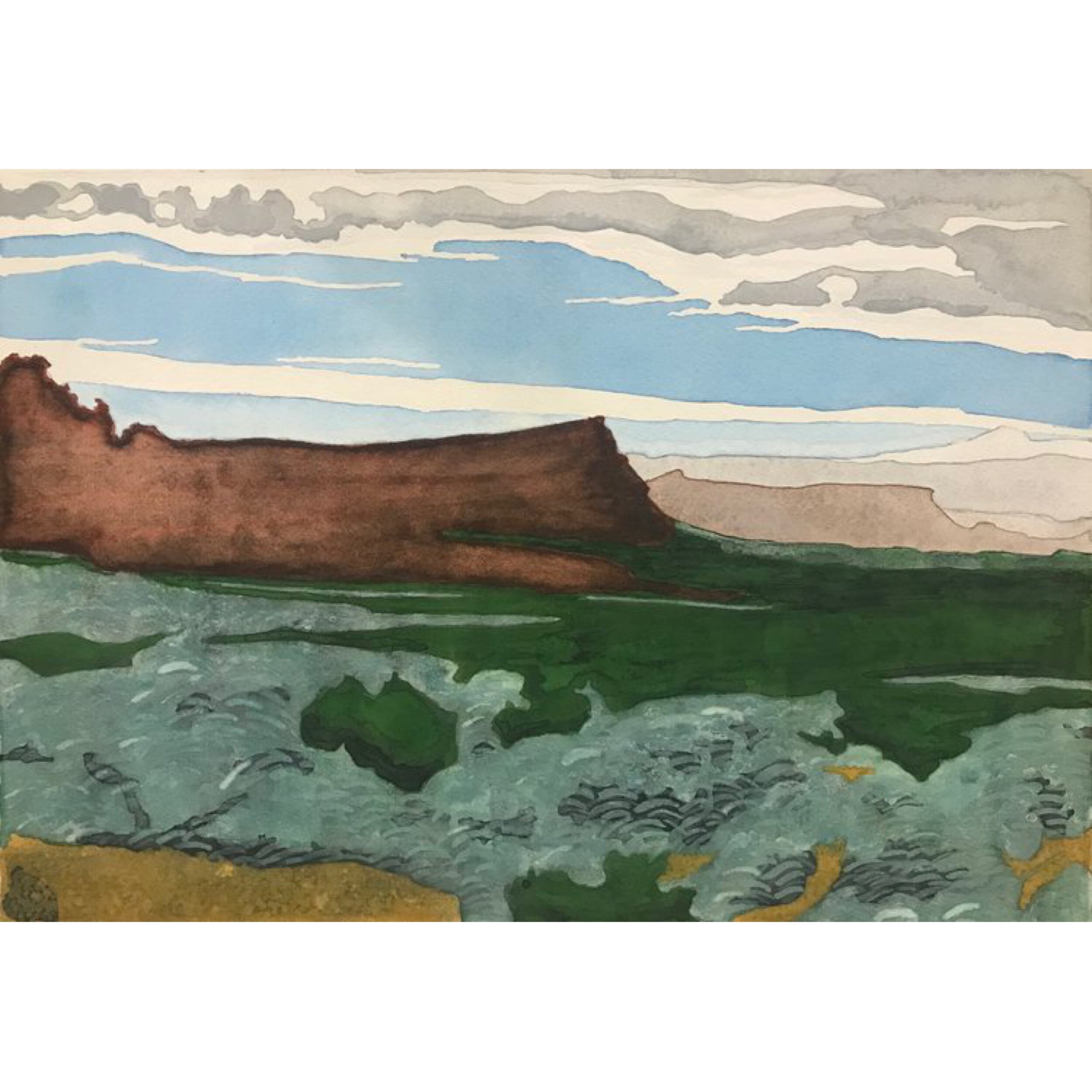 Snow Canyon / 9"x13" / $200