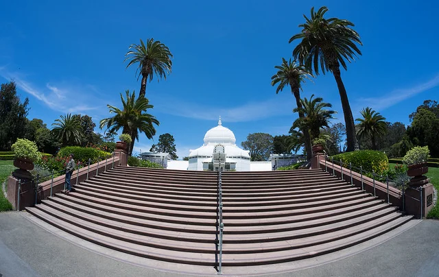 Conservatory of Flowers - we'll go here later in the week when it is open