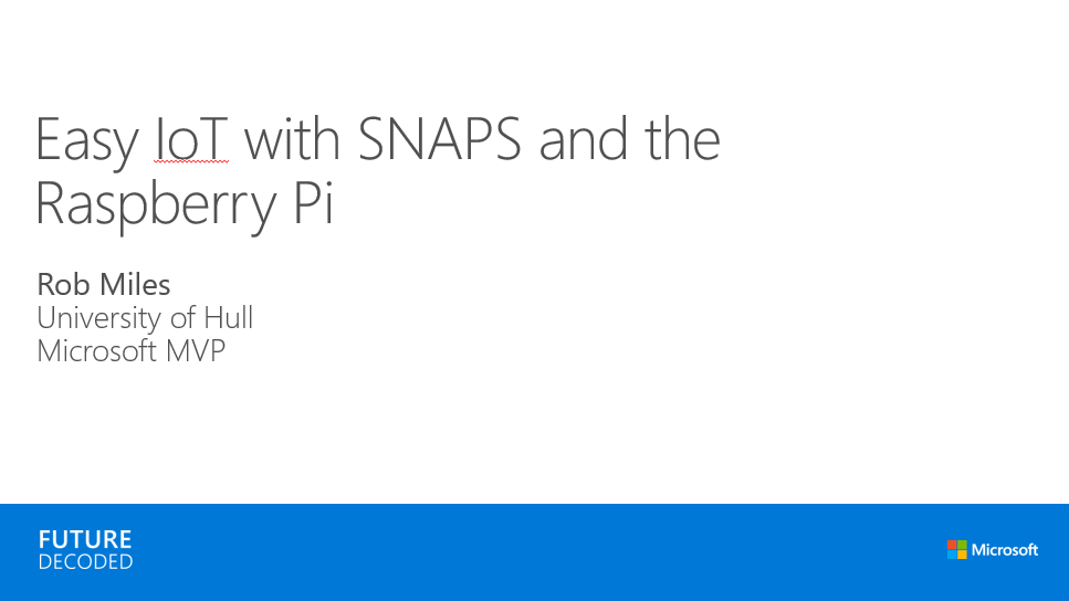 Windows 10 on Raspberry Pi - Snaps secrets of the LogoBlaster ...