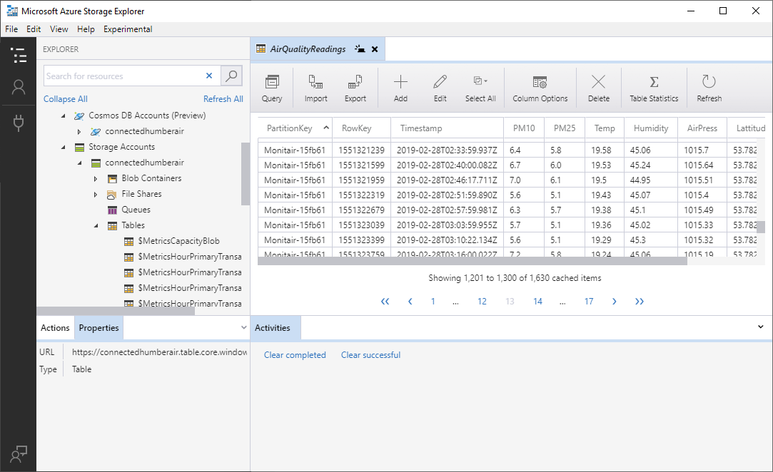 Azure Storage Explorer —