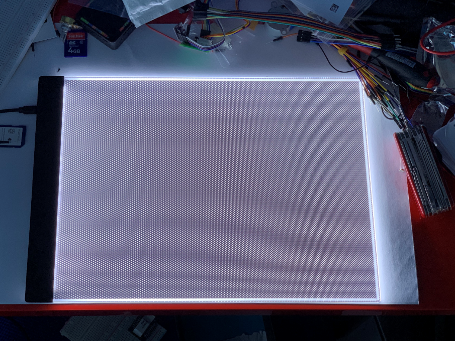 Back Lit Tracing Screen —