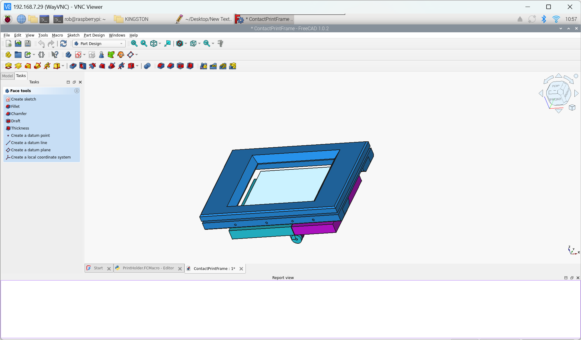 Installing FreeCAD on a Raspberry Pi — robmiles.com