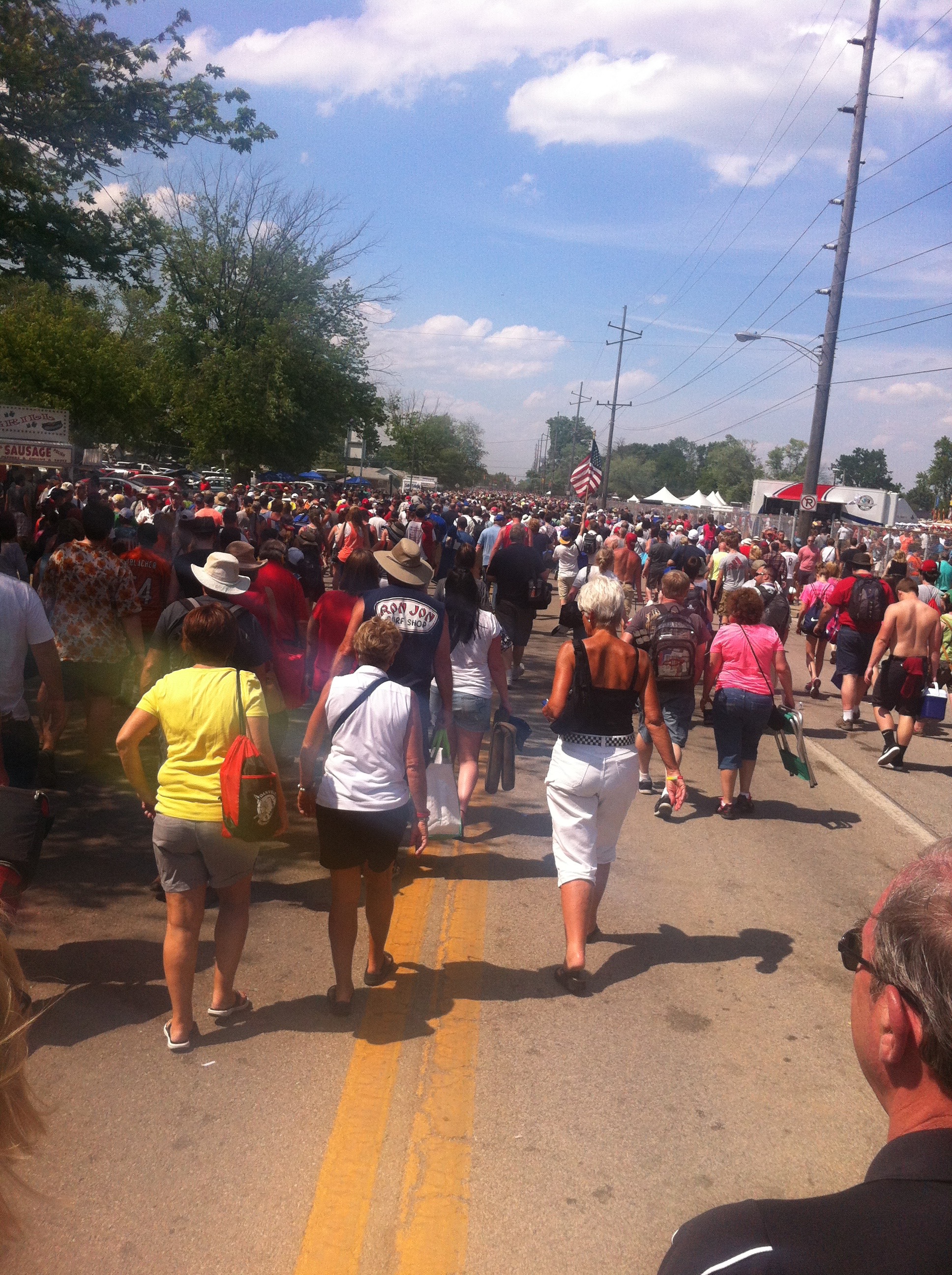 So many people!