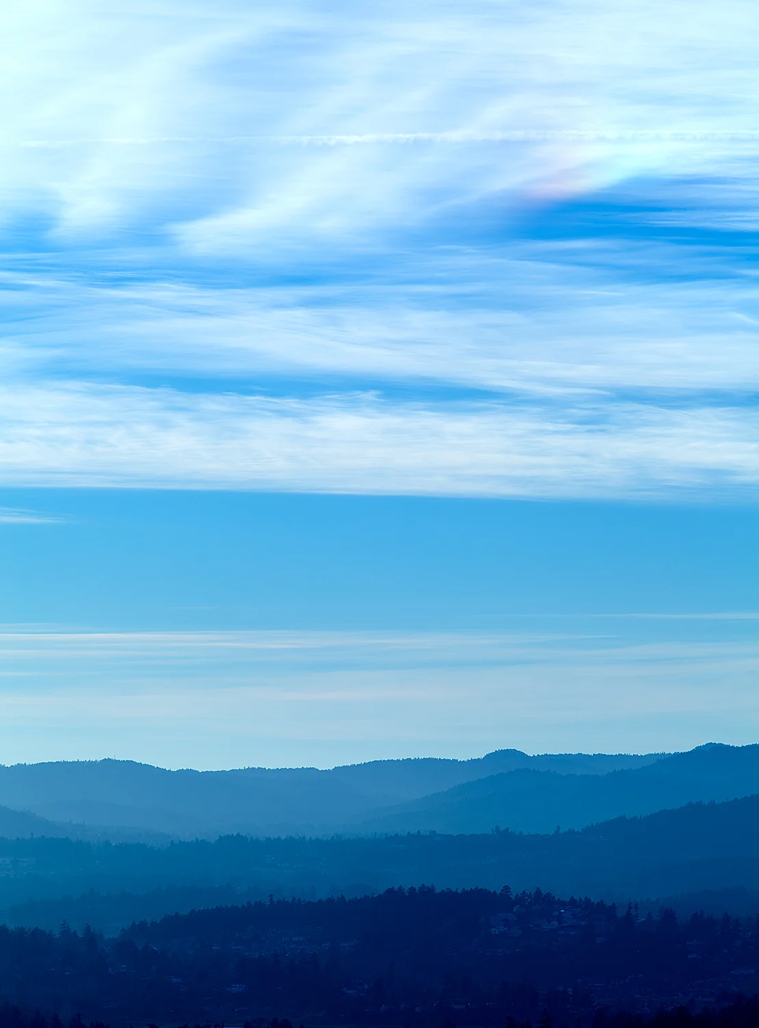 from Mt Doug, playing around with tone mapping.