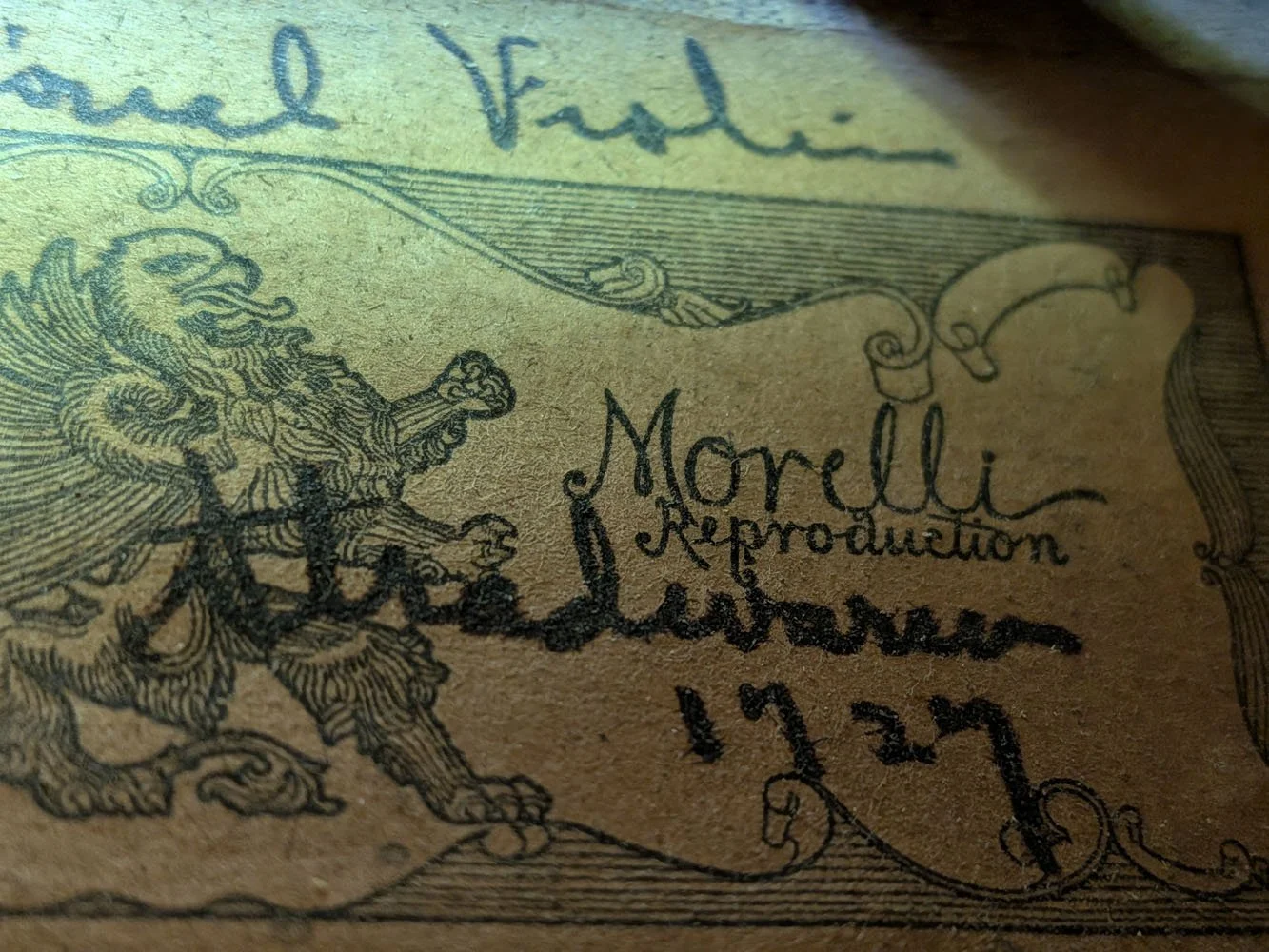 Karl-Hermann-Violin-1920s-Label-View