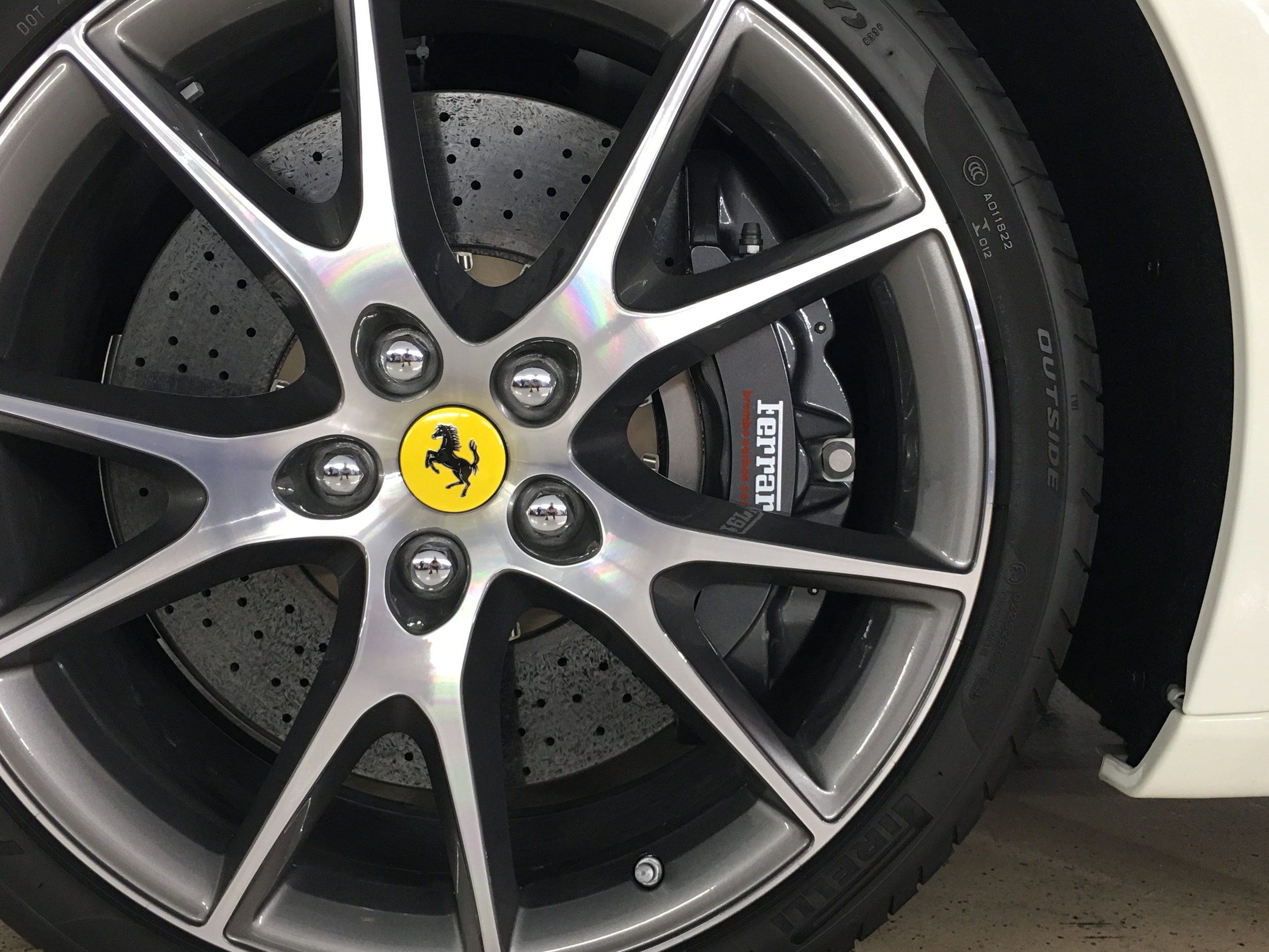 Ceramic Pro Wheel & Caliper applied to all 4 wheel faces. This prevents brake dust build-up, and makes for easy cleaning!