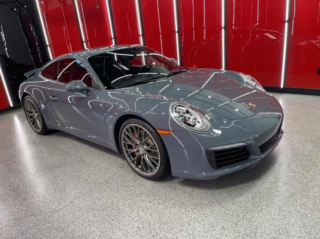 Carrera S in for a much needed paint correction!

Our Stage 2 paint correction reduces surface scratches by 70-80% through a two step process that first cuts out surface scratches, followed by a jeweling machine polish to enhance gloss and bring clar