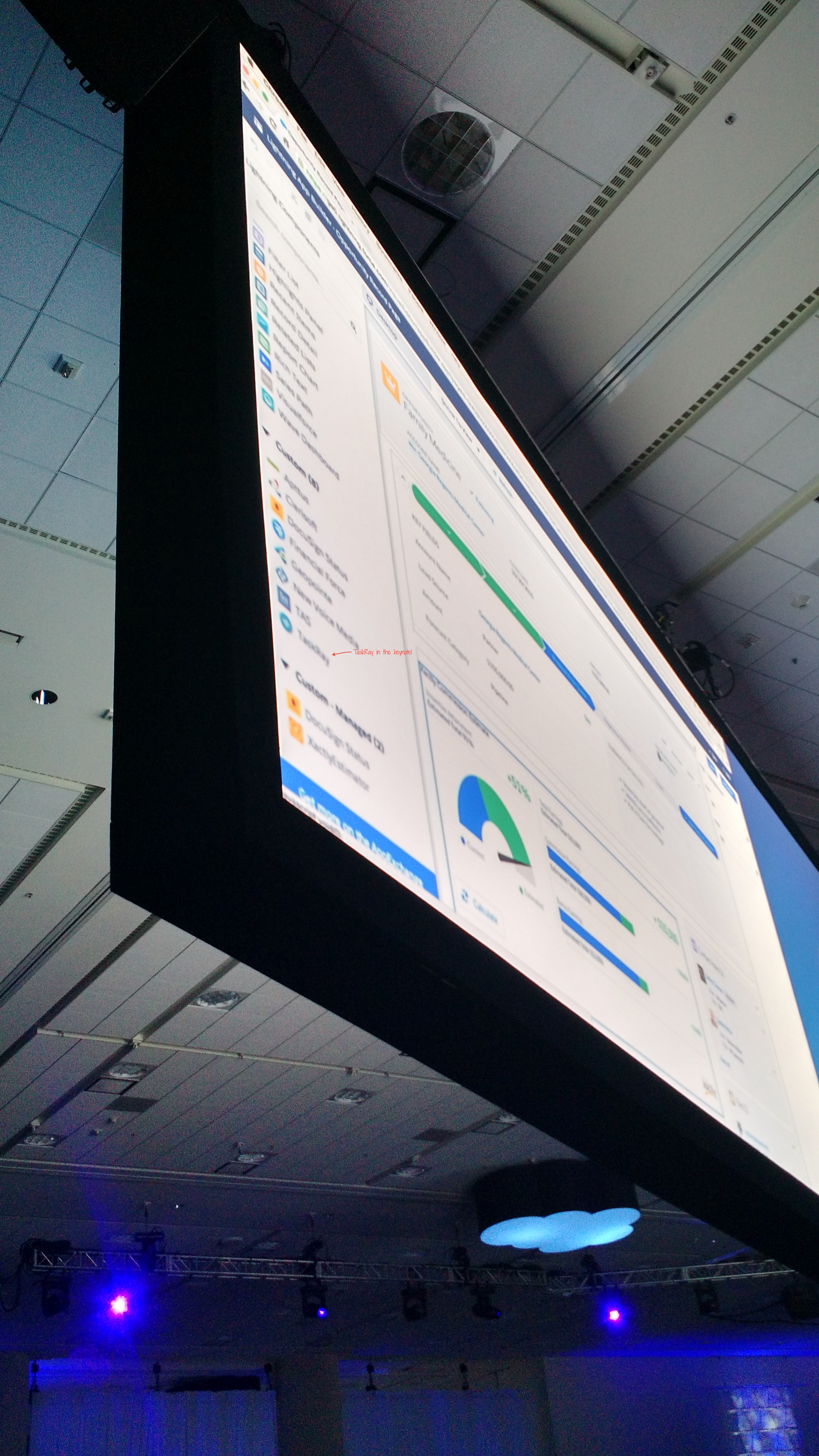 TaskRay made an on-screen appearance in the main keynote!