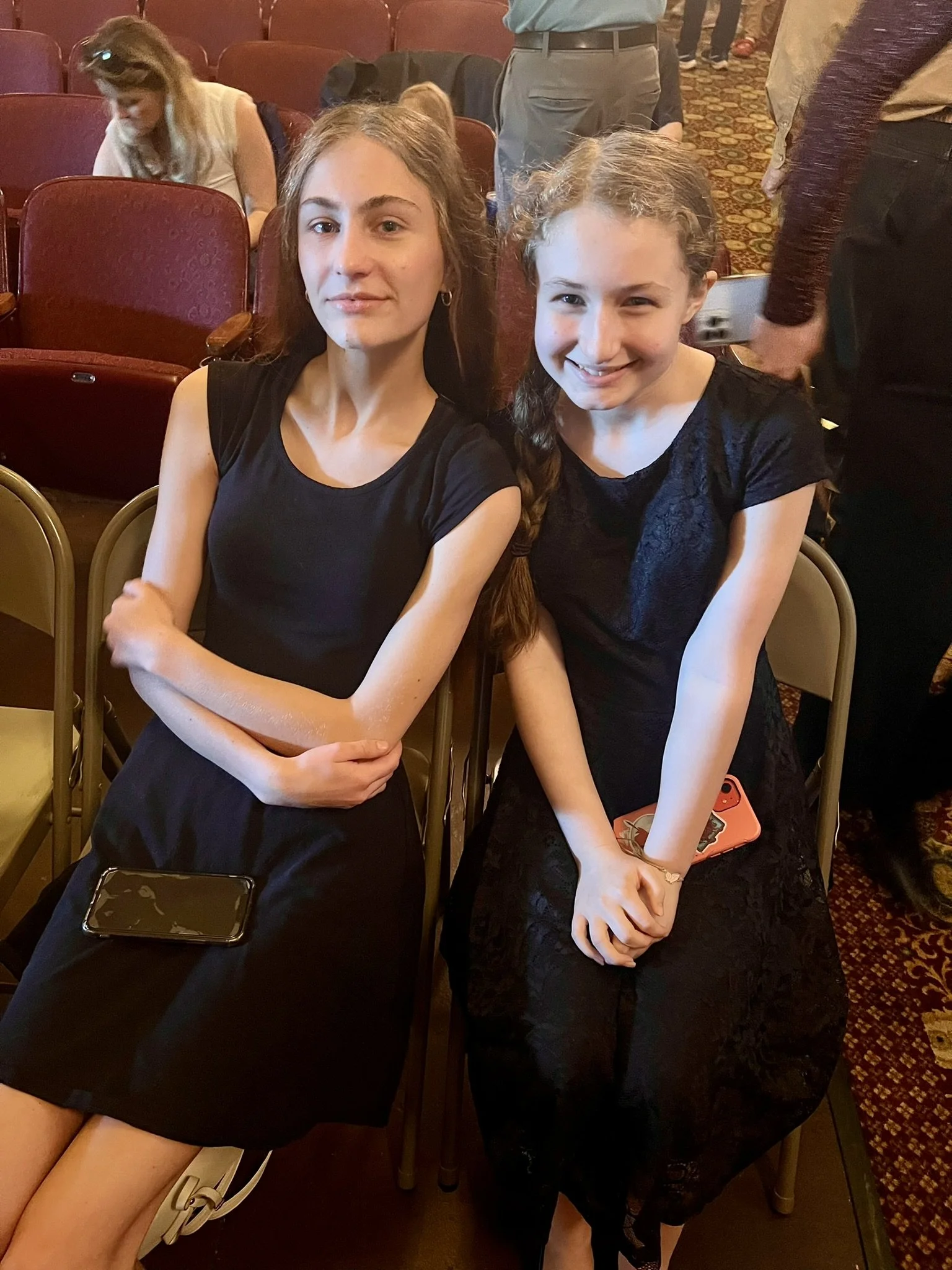 Middle School Voice Class students performing at the 2024 Cabaret at Music Studio of Patricia Keith