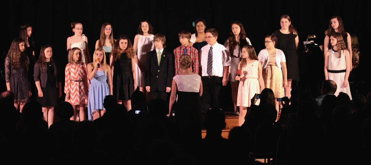 Honor Choir performing at Music Studio of Patricia Keith