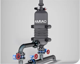 Polymeric housing and internal parts