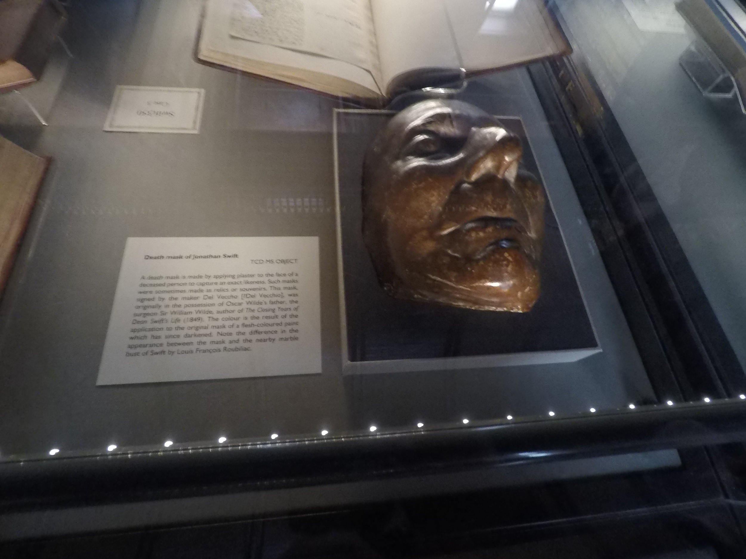 Jonathan Swift's death mask