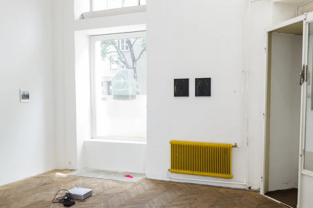 Fingerprints | Exhibition view and details of "Strudelobjekte" in New Jörg , Vienna 07.2017 | group exhibition