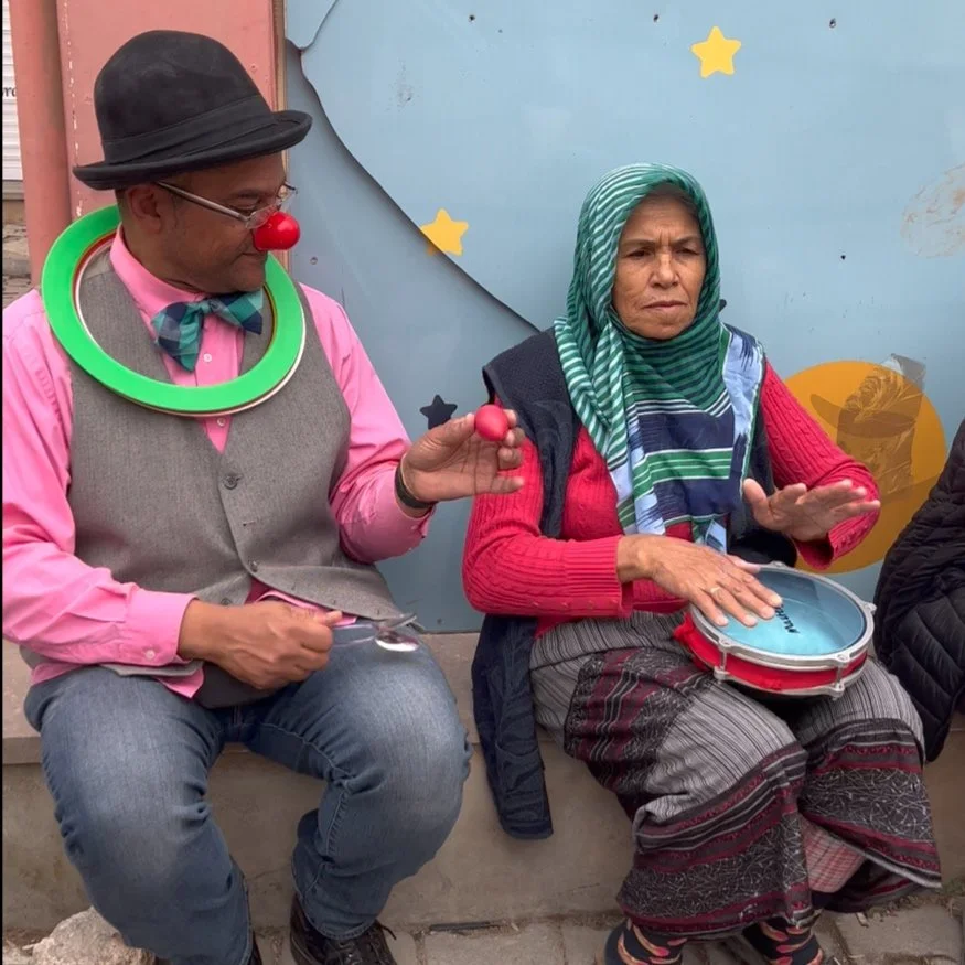 CLOWNS WITHOUT BORDERS USA, TURKEY EARTHQUAKE SURVIVOR TOUR DAY 4 OF SHOWS