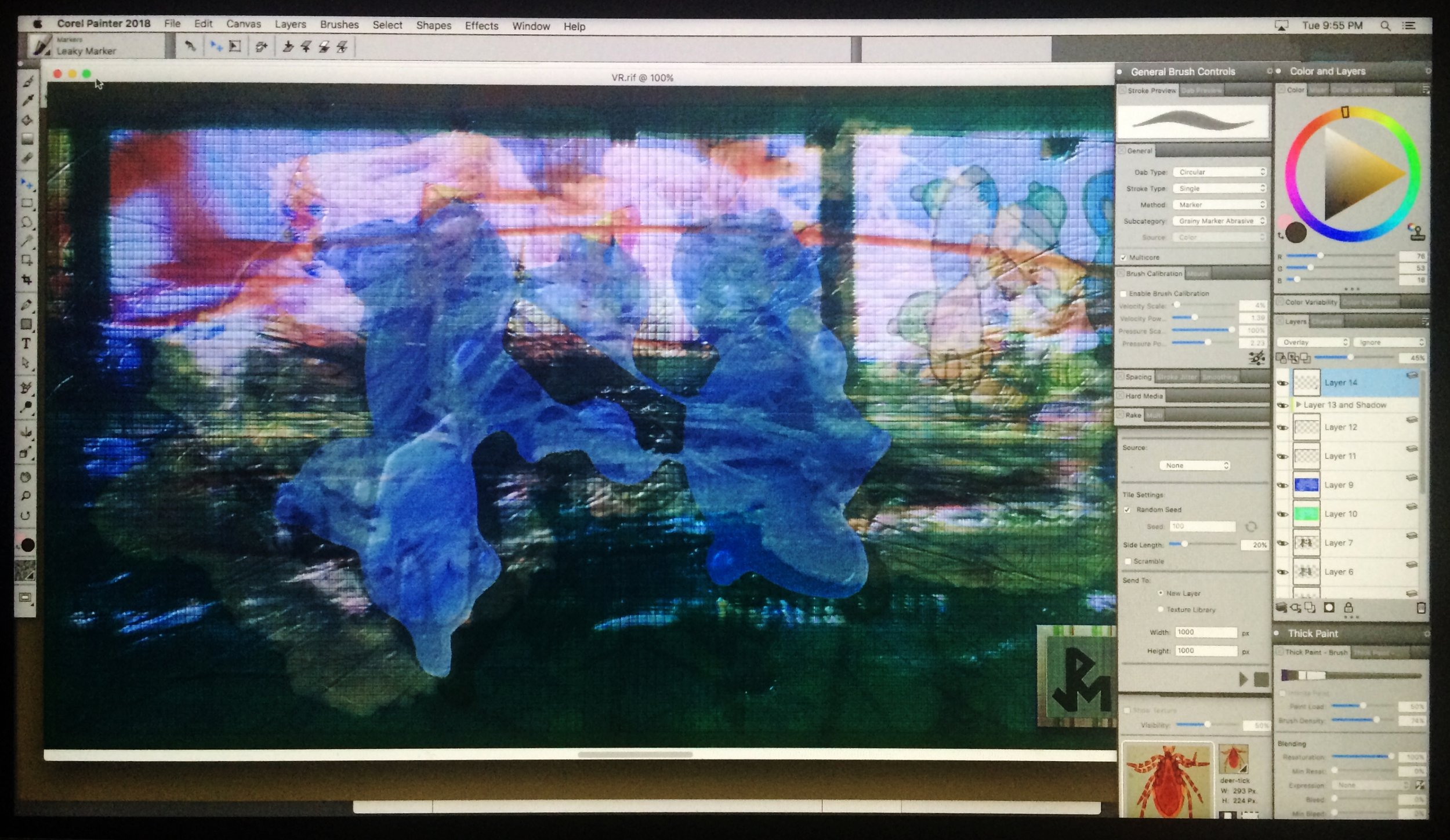 "Screengrab" (Software-enhanced smartphone photo by PJM, 2017)