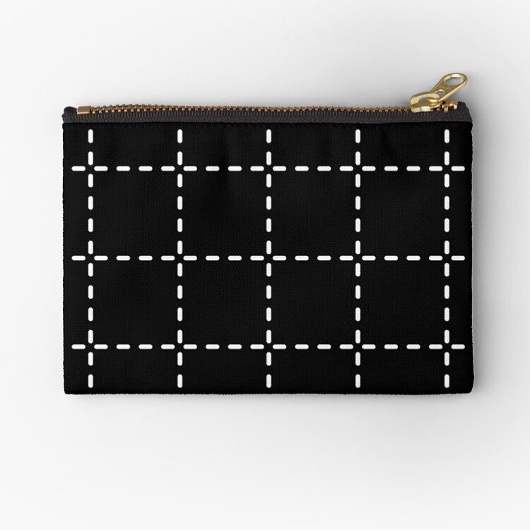 Classic. Shop this fun zipper pouch and lots of other cool accessories at our Elke + Blue collection at Redbubble. See profile link for details.⁠⁠
⁠⁠
#Redbubble #fashion #style #bag #bags #clutch #accessories #plaid #grid #check #classic #pouch #esse