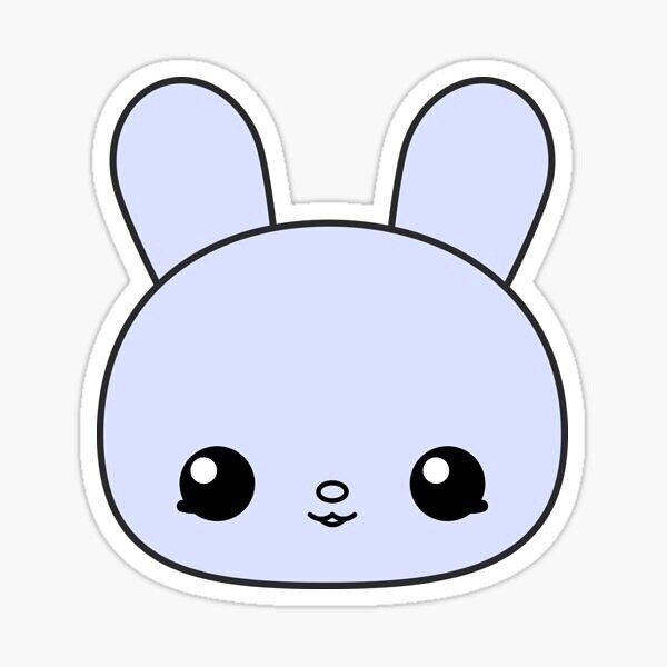 Hello, friends! Find this kawaii light blue bunny sticker (and lots of other cuteness) at our Elke + Blue collection at Redbubble. See profile link for details.⁠⁠
⁠⁠
⁠#Redbubble #kawaii #bunny #rabbit #bunnies #rabbits #bunniesofinstagram #blue #past