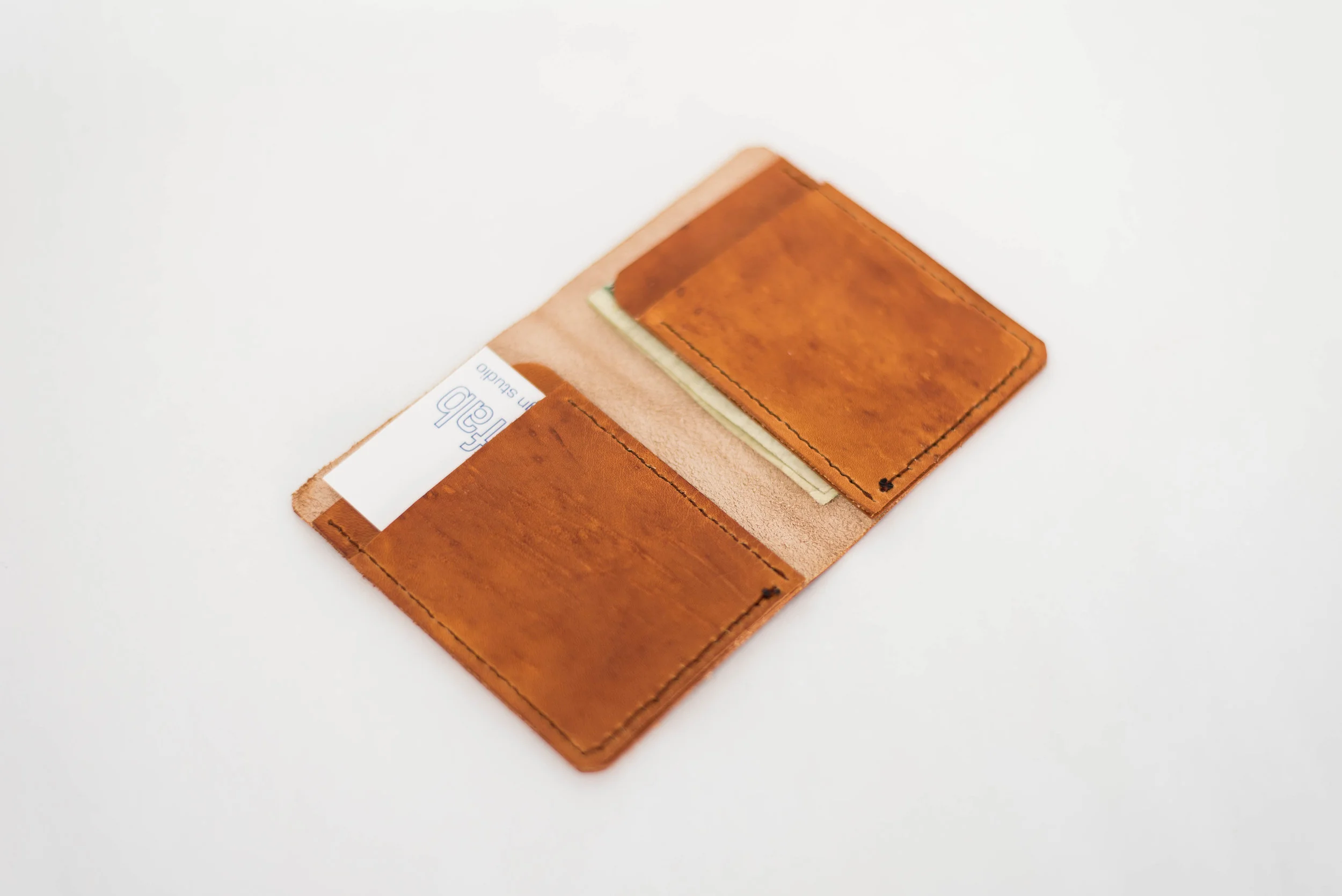 Tan Bi-Fold Wallet