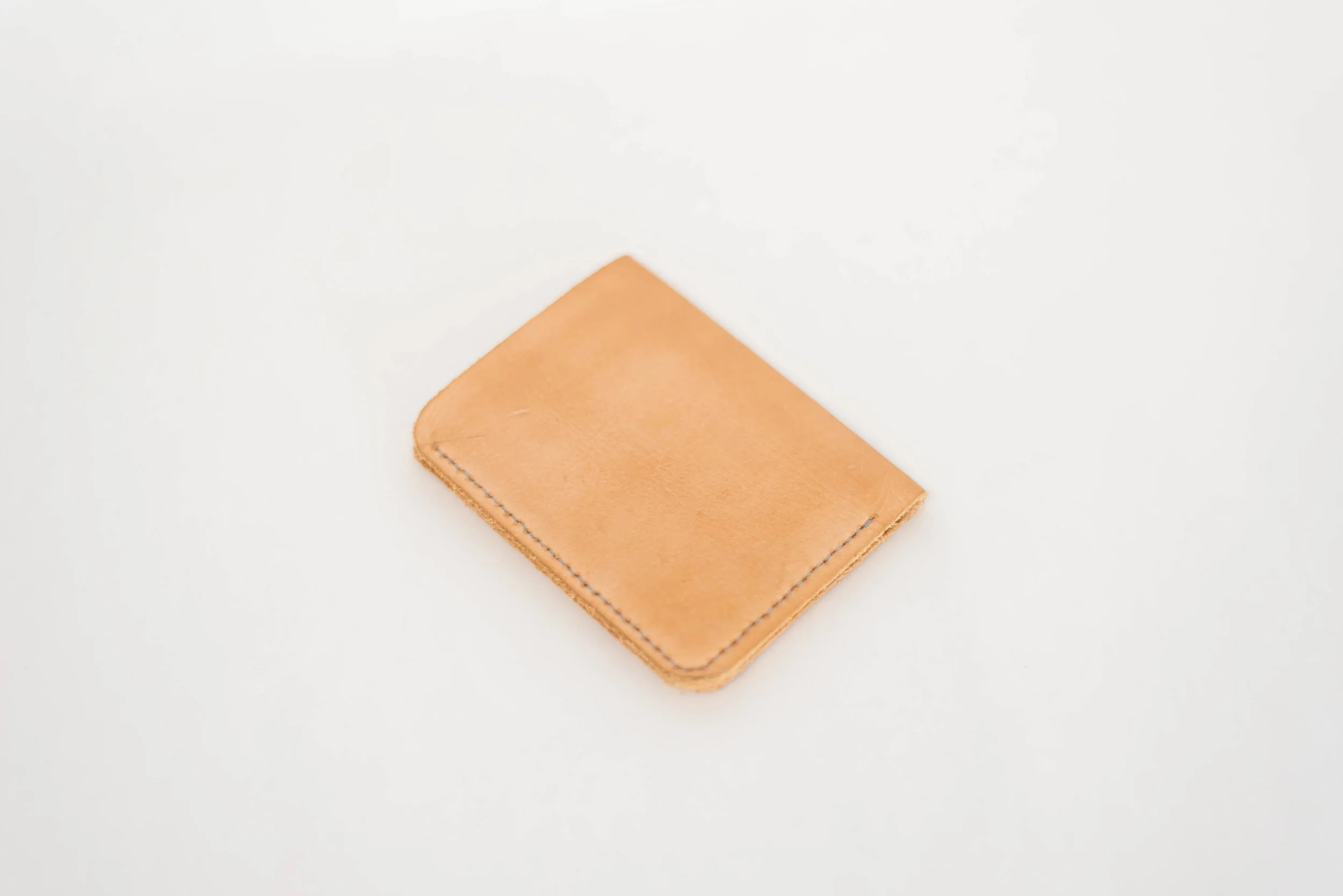 Natural Bi-Fold Wallet