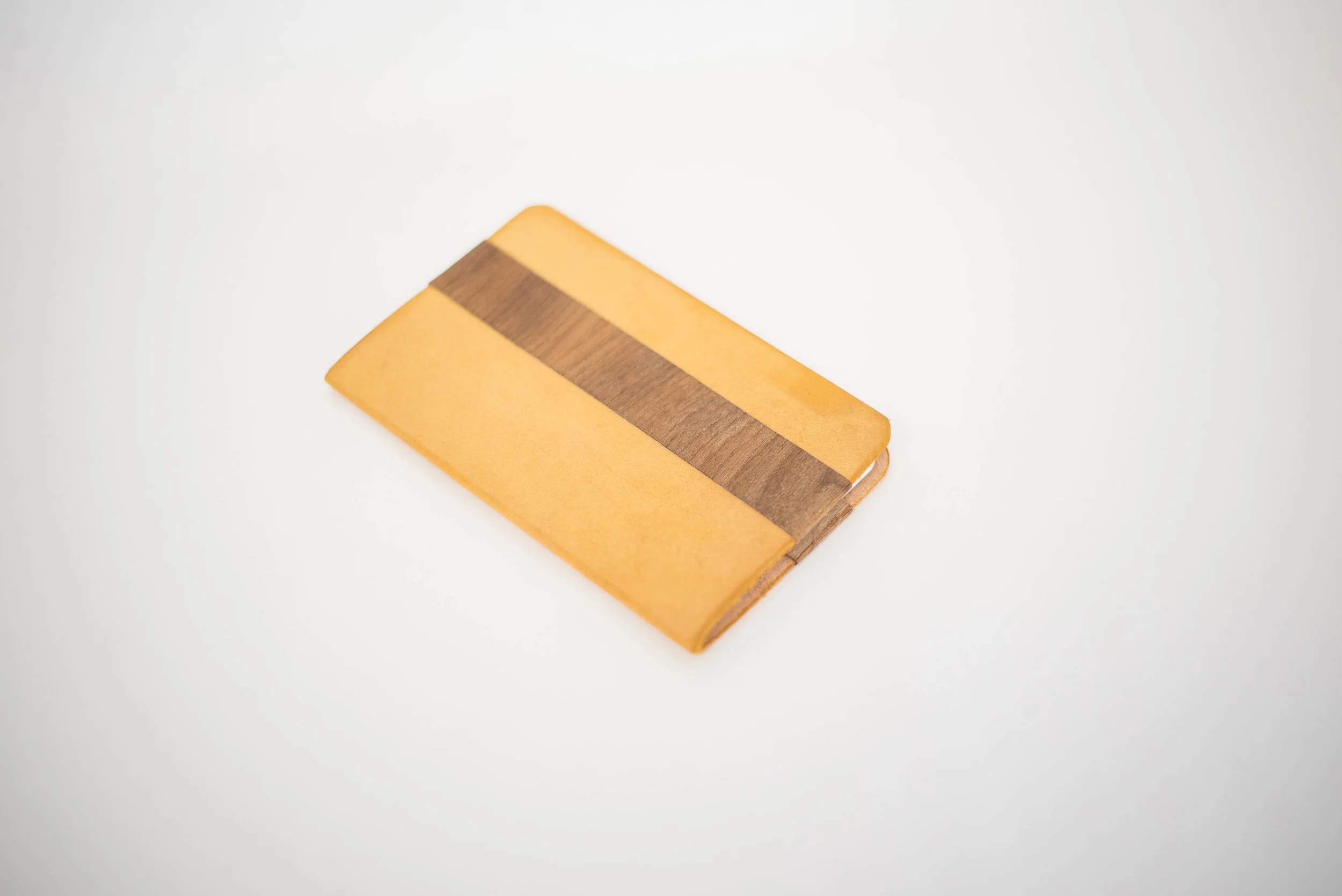 Yellow with Walnut Veneer