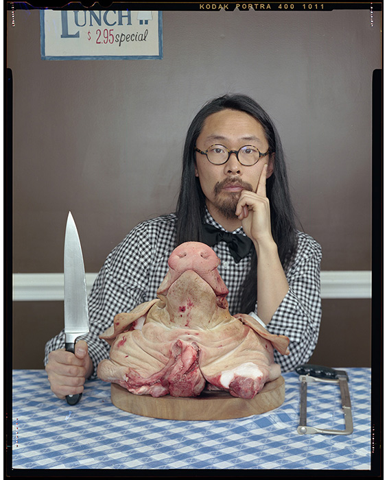 Joe Kwon and the Lunch Special. Later, we made headcheese.