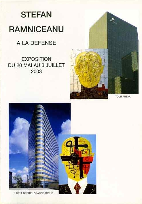 2003 — Exhibition Catalogue "STEFAN RAMNICEANU A LA DEFENSE"
