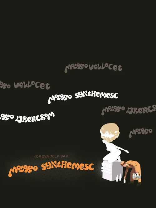 Moloko Synthemesc 18" by 24" Giclee PrintHand Signed &amp; Numbered Limited Edition&nbsp;of&nbsp;50 35.00