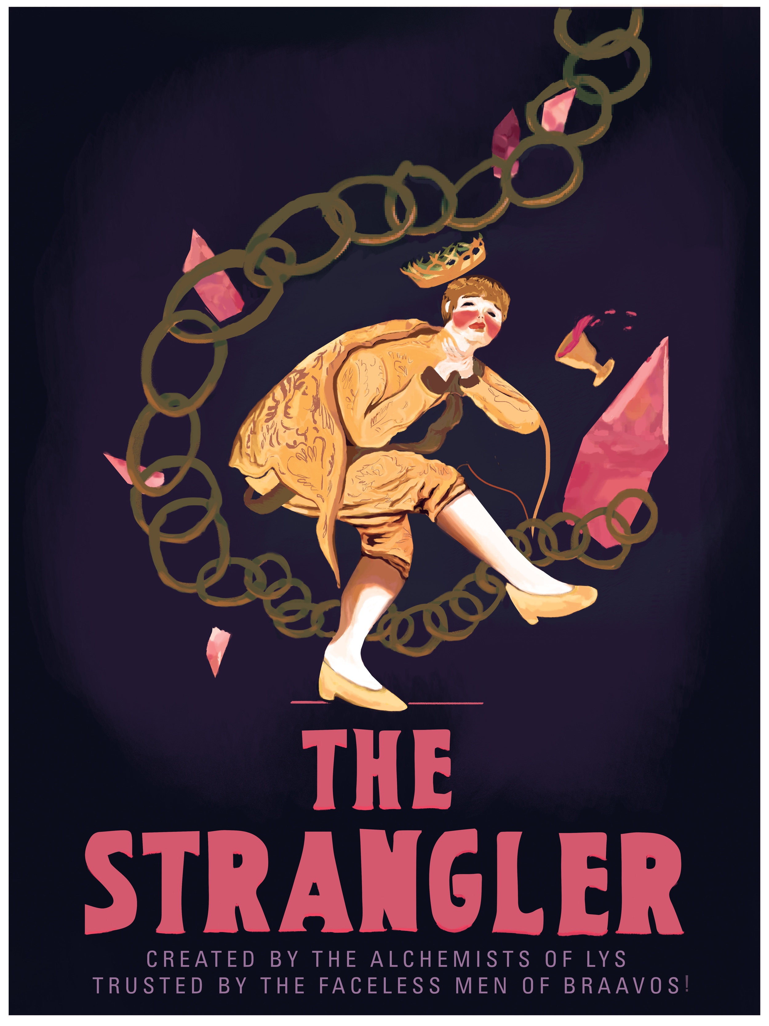 The Strangler18" by 24"Giclee Print on Archival PaperSigned &amp; NumberedLimited Edition of 10030.00