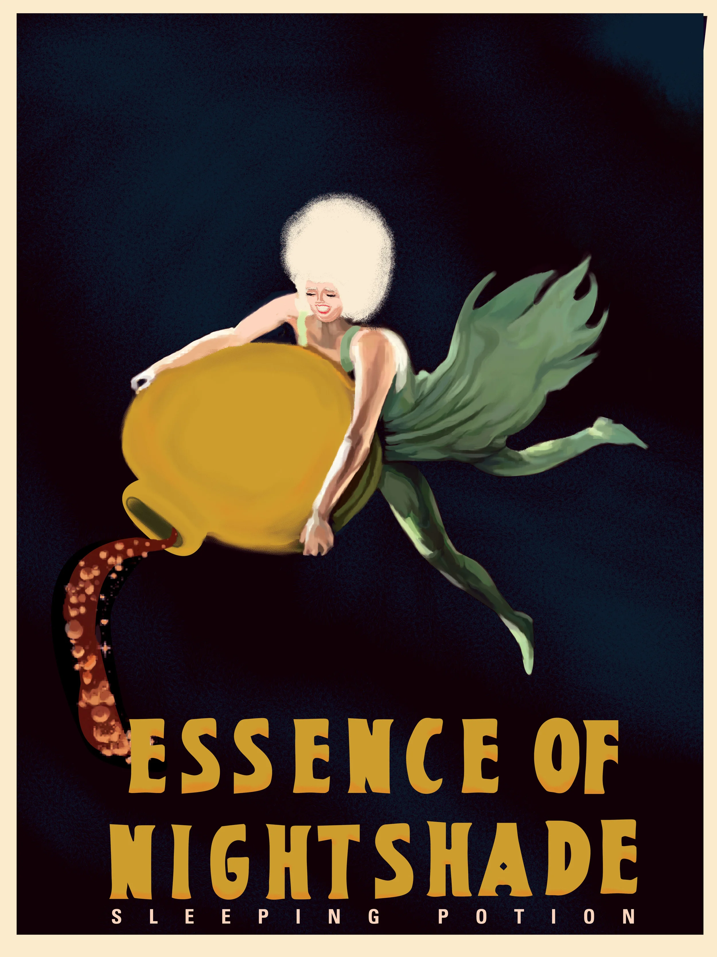 Essence Of Nightshade18" by 24"Giclee Print on Archival PaperSigned &amp; NumberedLimited Edition of 10030.00